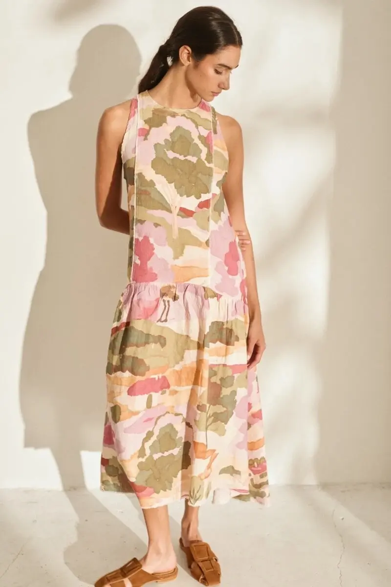 Vestido Terra Print