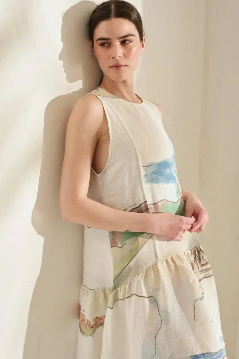 Vestido Terra Print