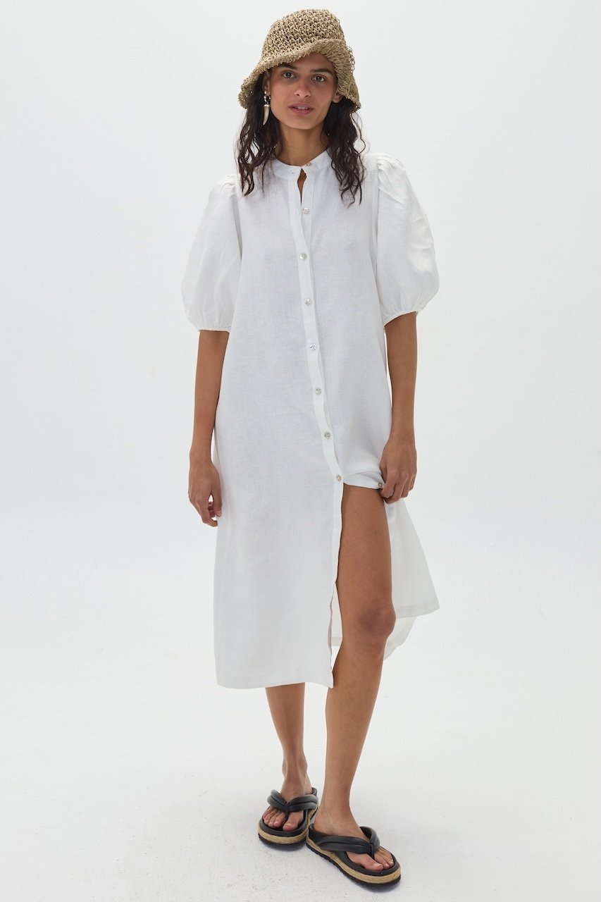 Vestido Bubble - Blanco