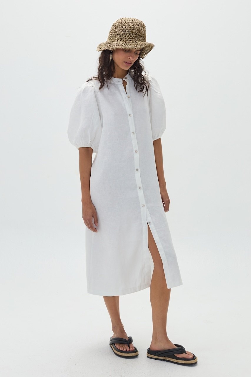 Vestido Bubble - Blanco