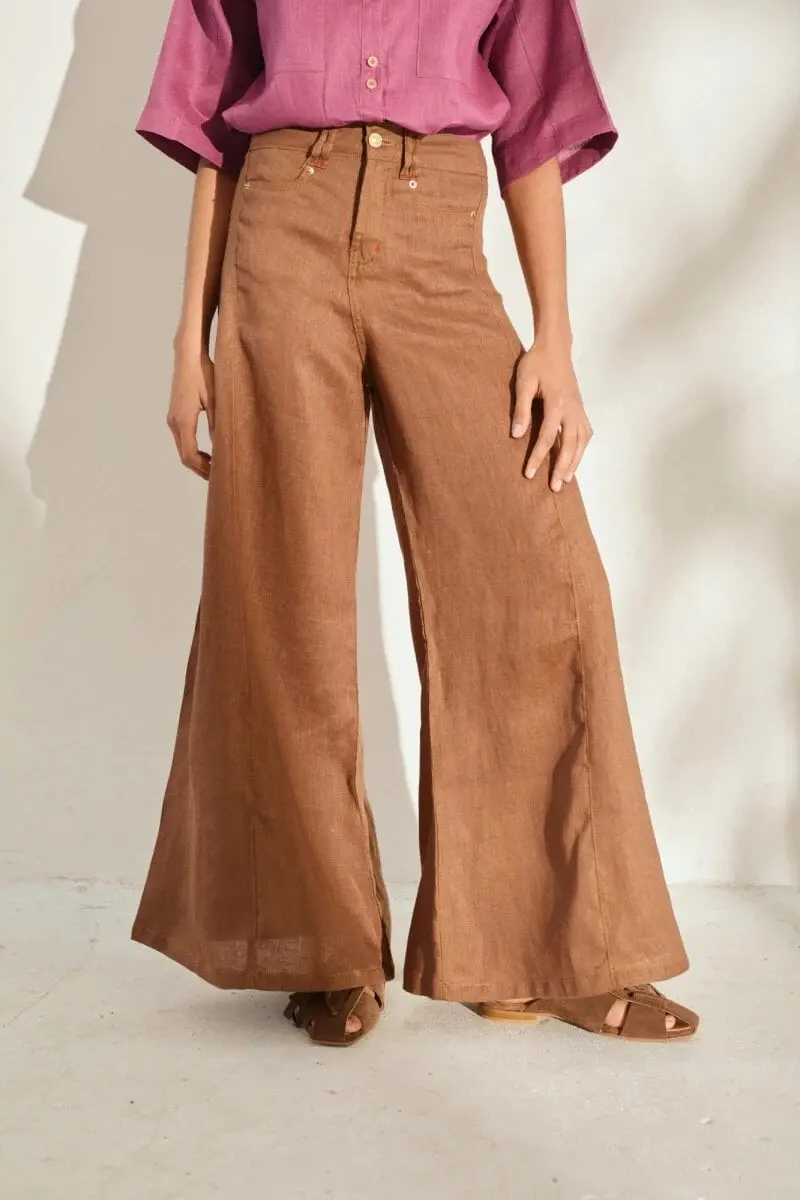 Pantalon Wide XL Linen