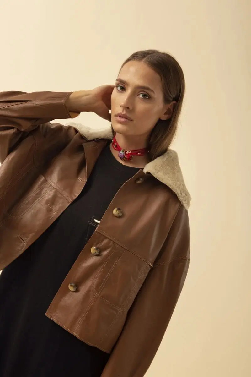 Campera Bruma Couro