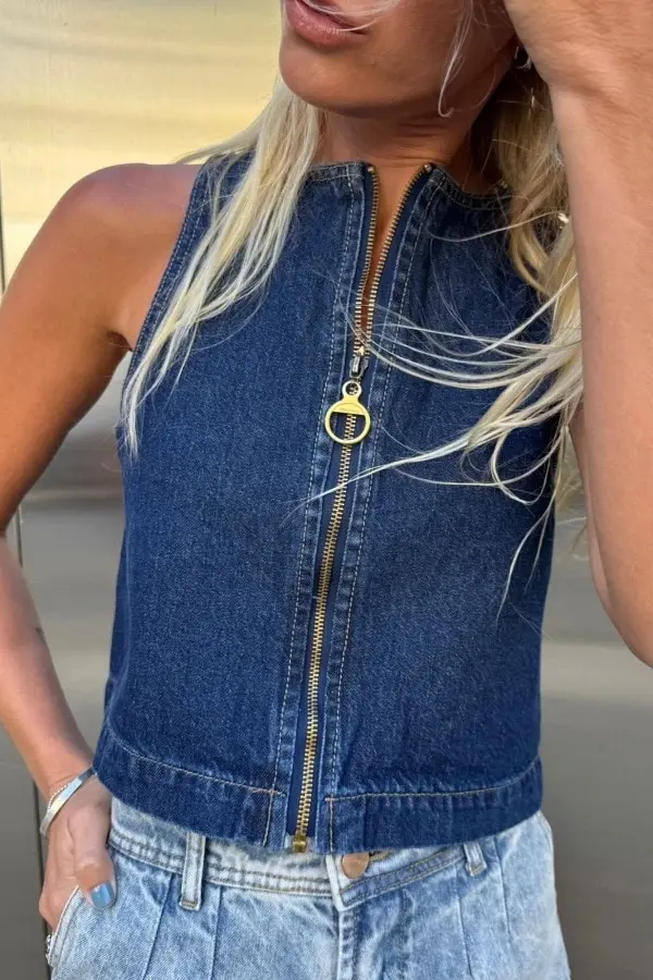 Denim Vest