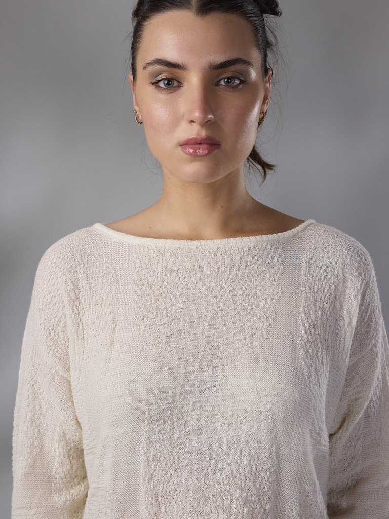 BUZO HUELLA LANA MERINO by ANA LIVNI