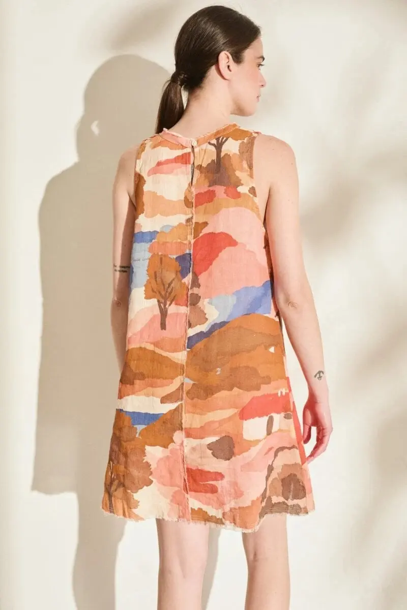 Vestido Anana Short Print