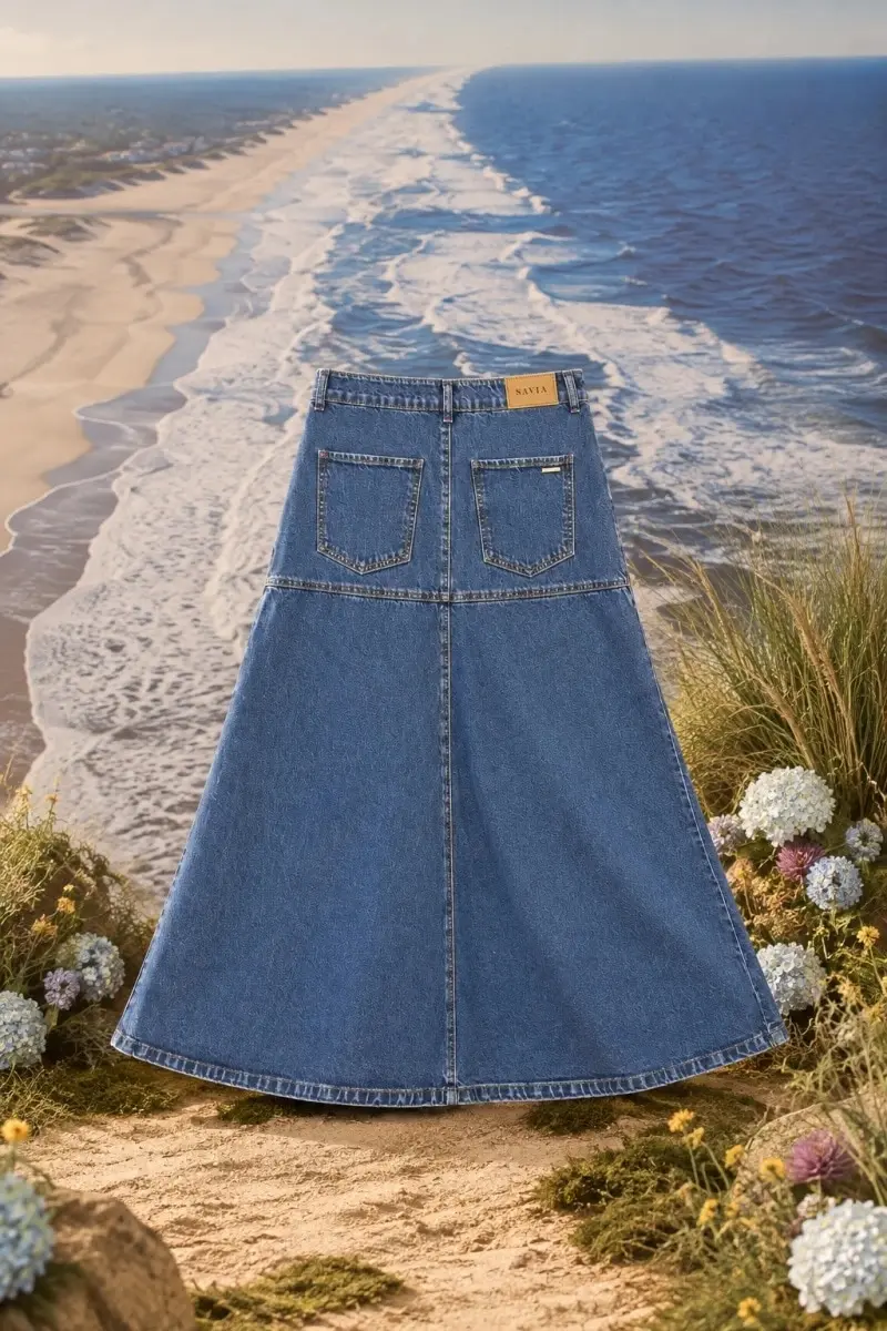 Falda Pomela Denim