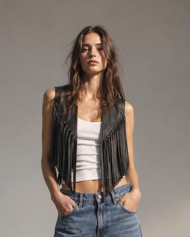 CHALECO WOODSTOCK BY AMBER LEBON