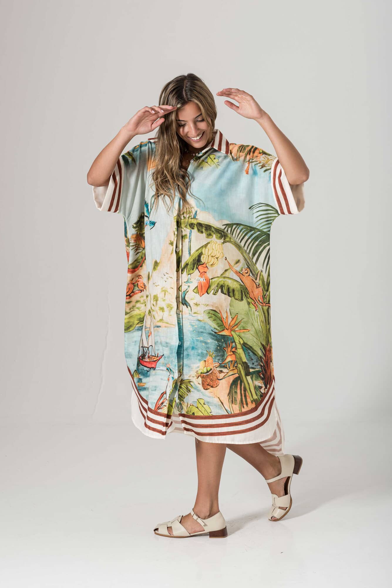 Vestido Camisero Isla Grande