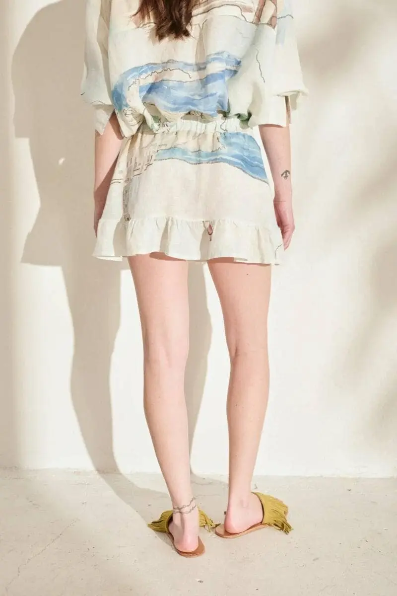 Falda Bruma Print