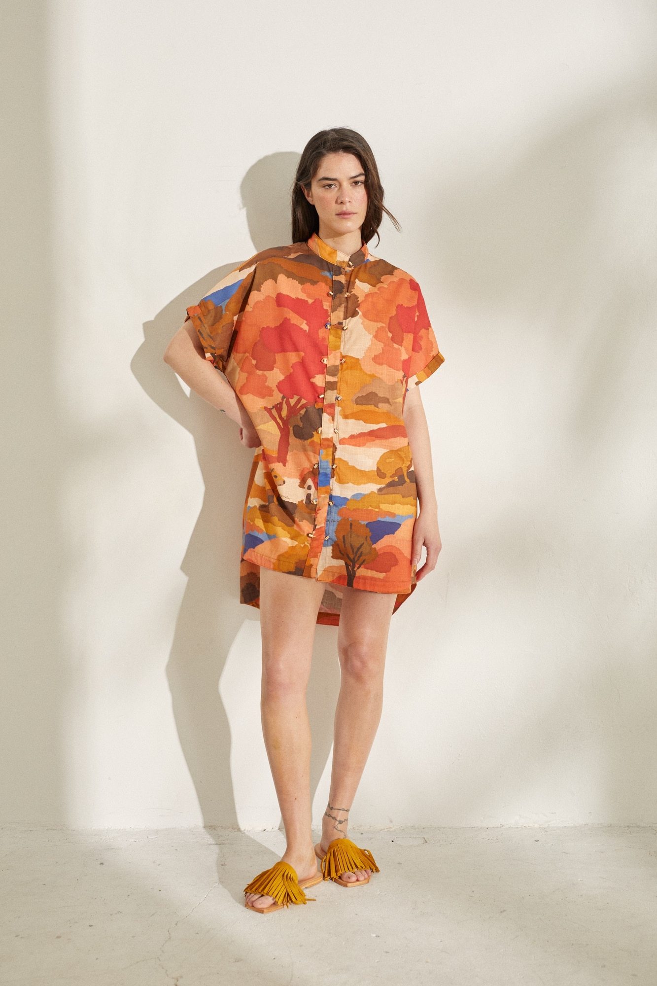 Vestido Japon Print