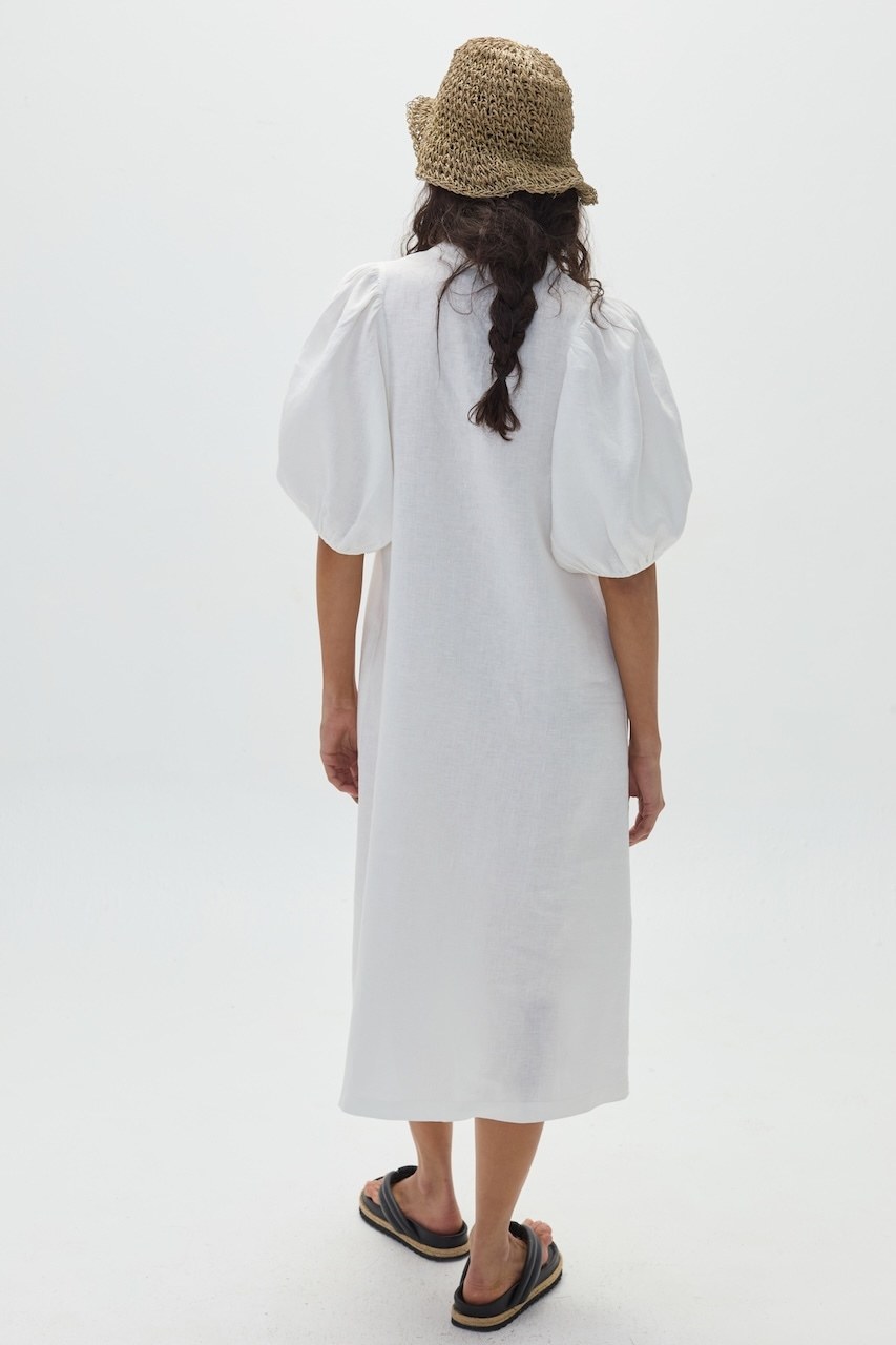 Vestido Bubble - Blanco