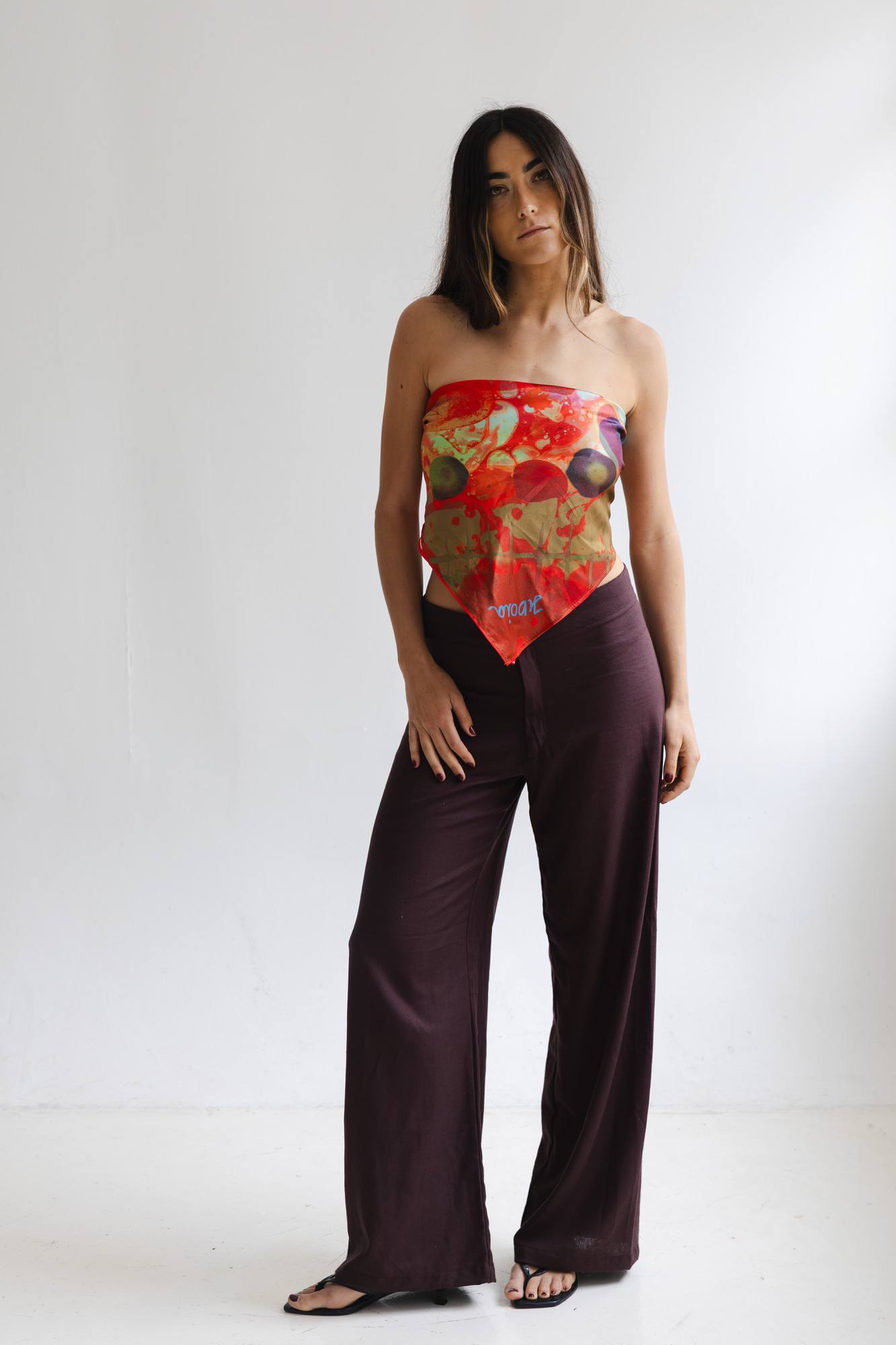JIBOIA Pañuelo Antonina Rojos