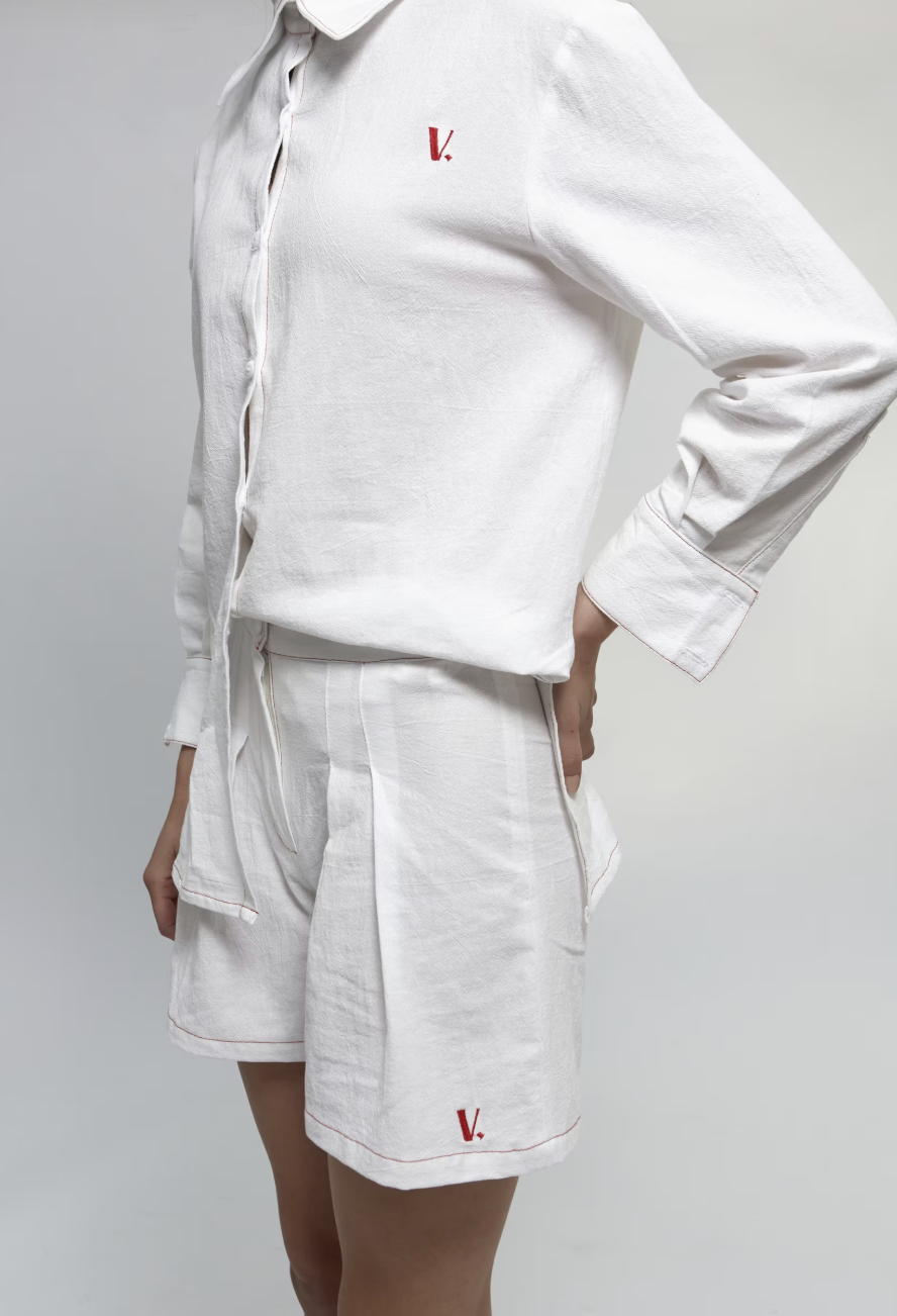 Short Duna Blanco
