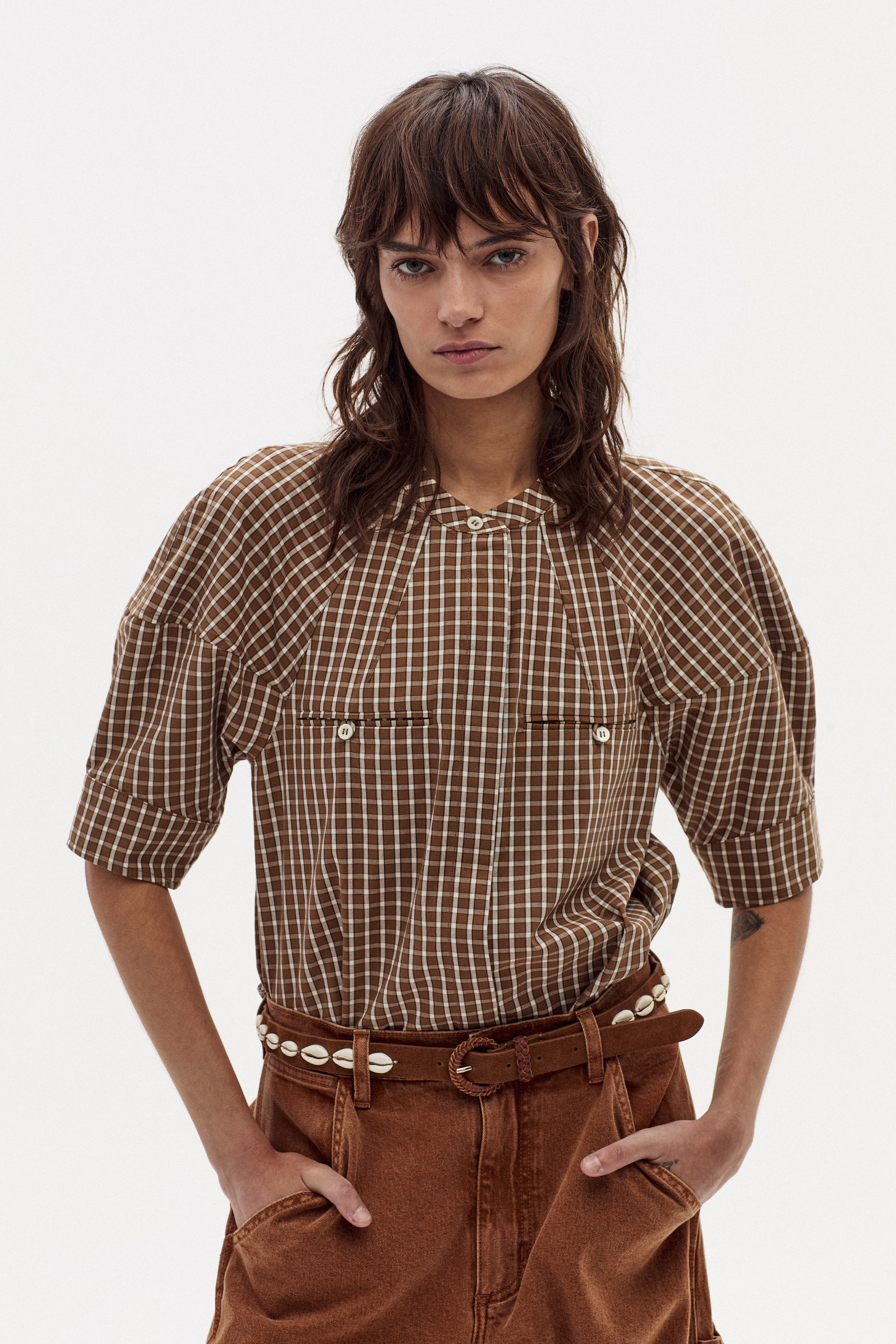 Cinturón Rio en Cuero - Marrón