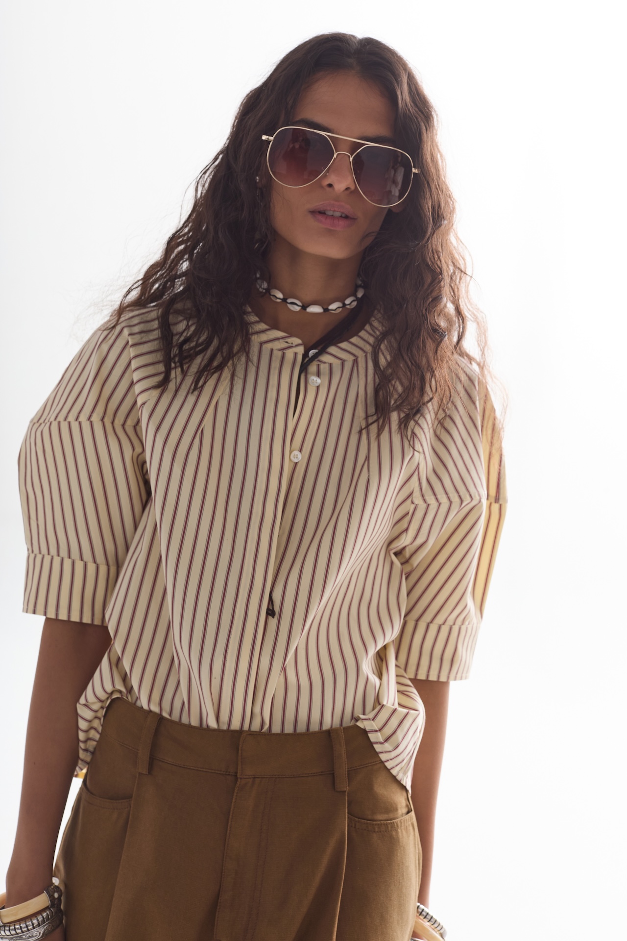 Camisa Cambria en Algodón - Paul Stripes