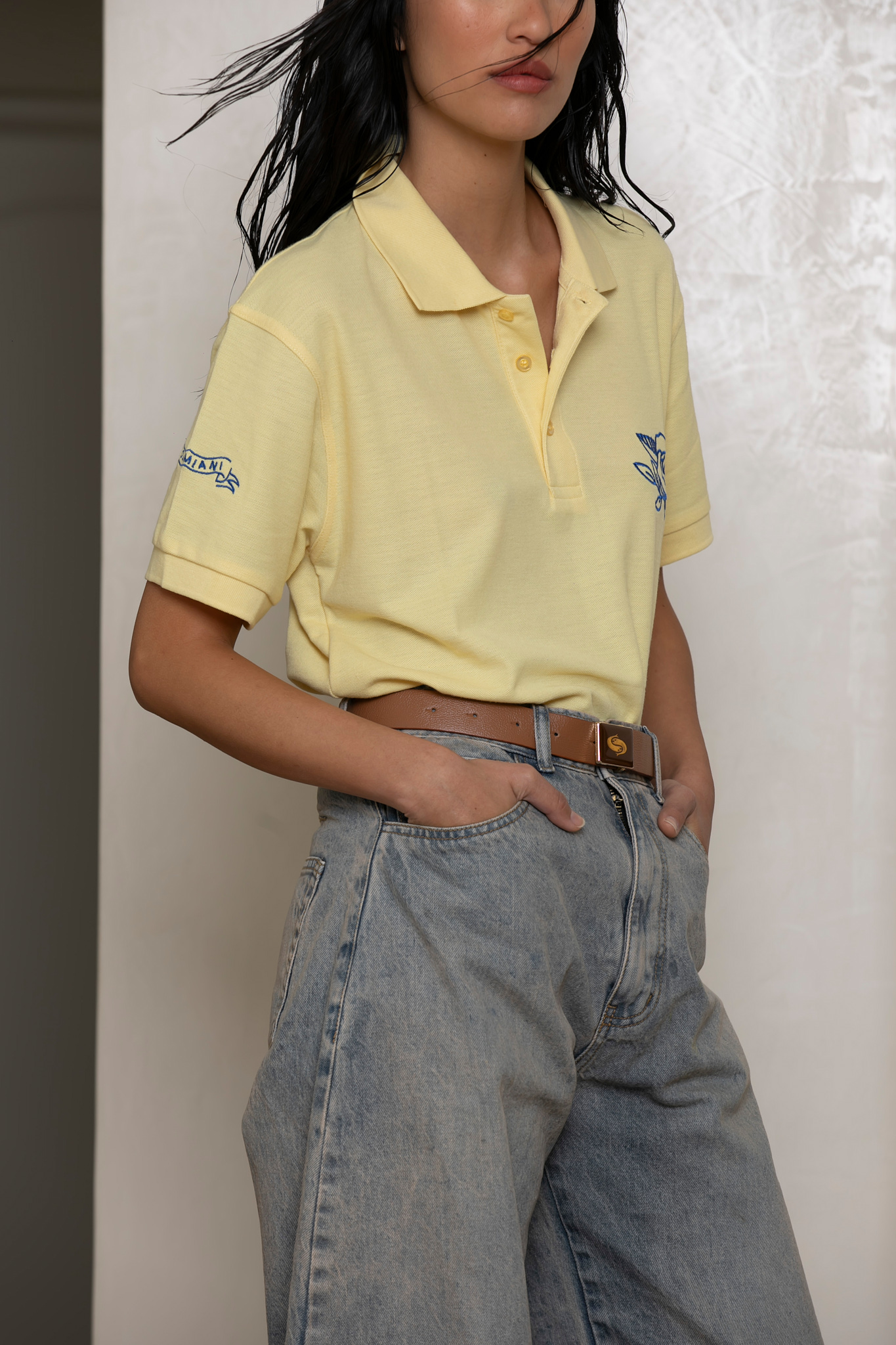 Remera Polo Rose