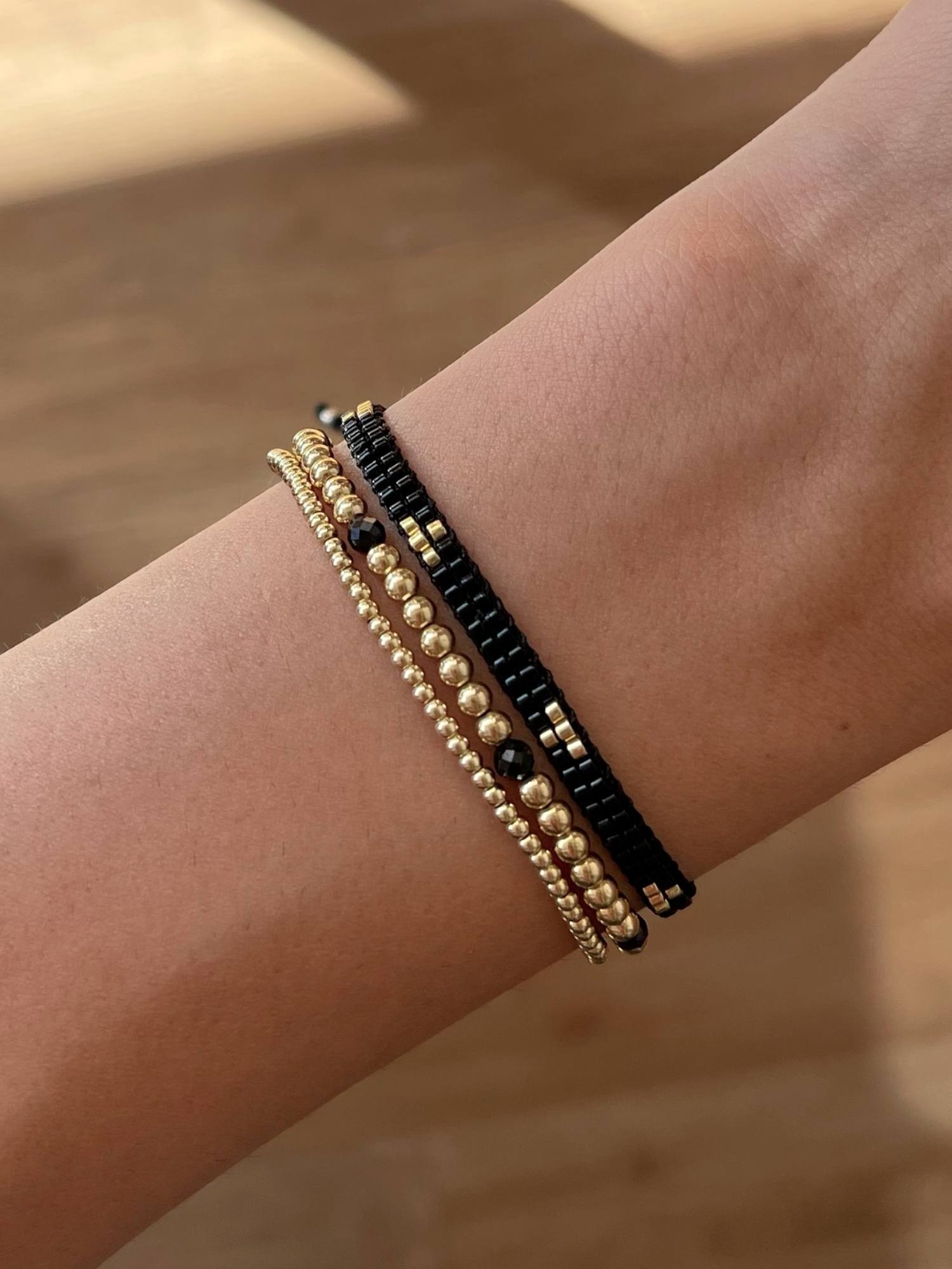 Pulsera Tejida Tetris