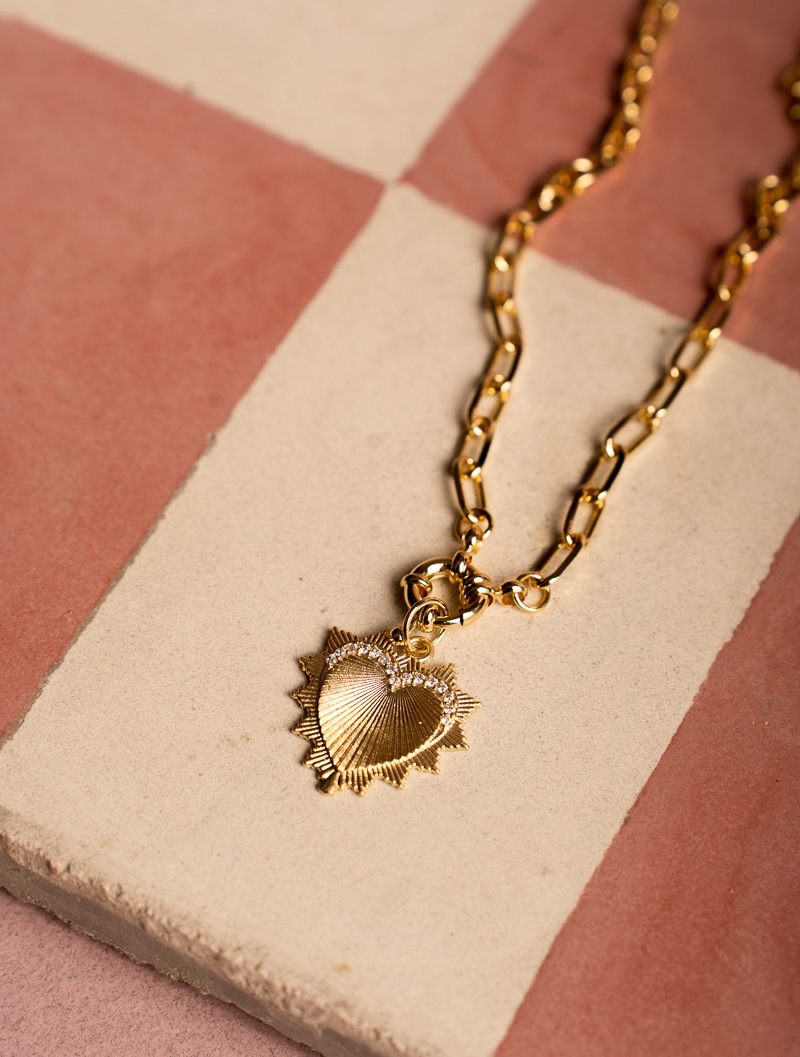 Cadena Corazon Shine