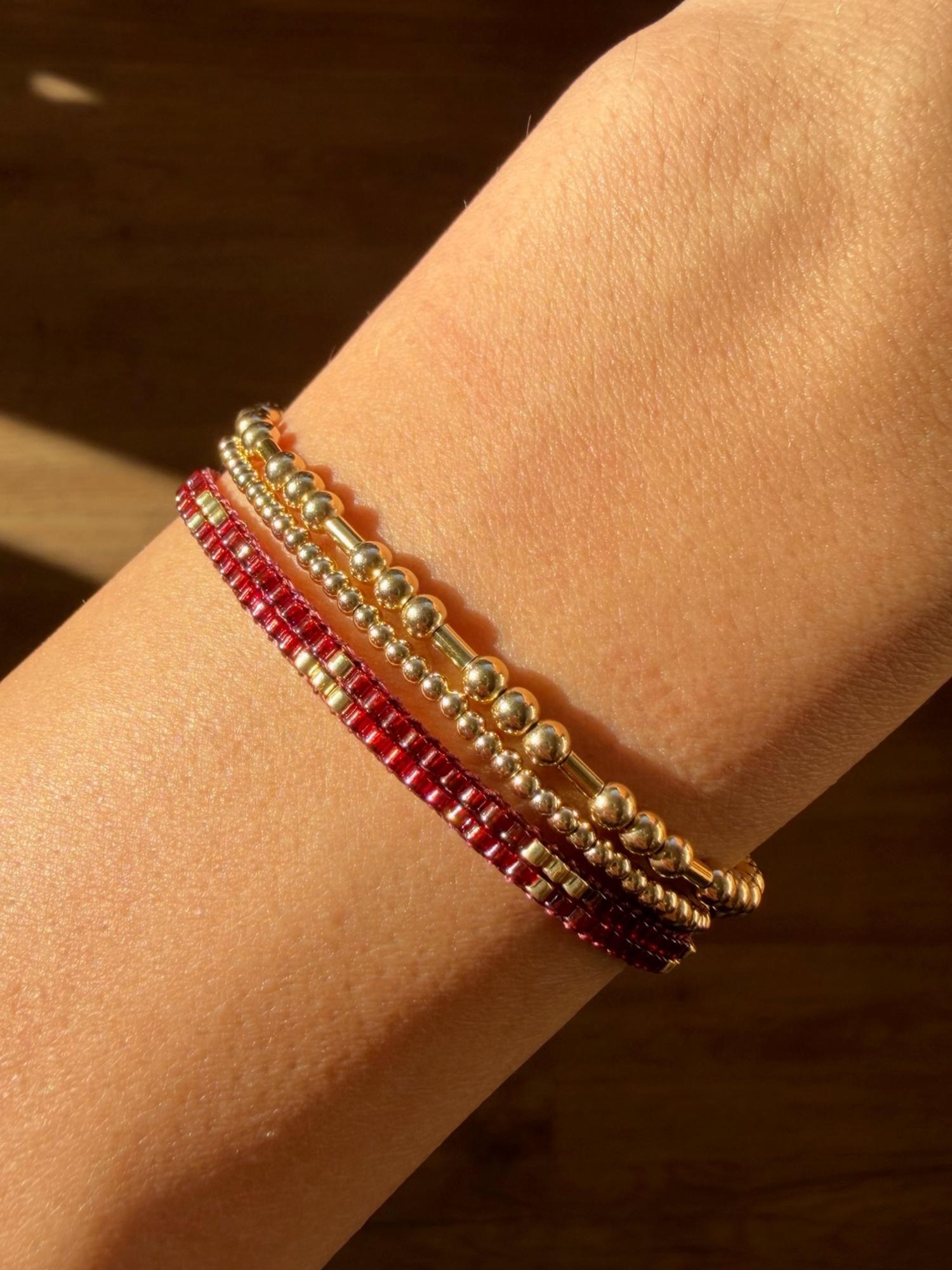 Pulsera Tejida Tetris