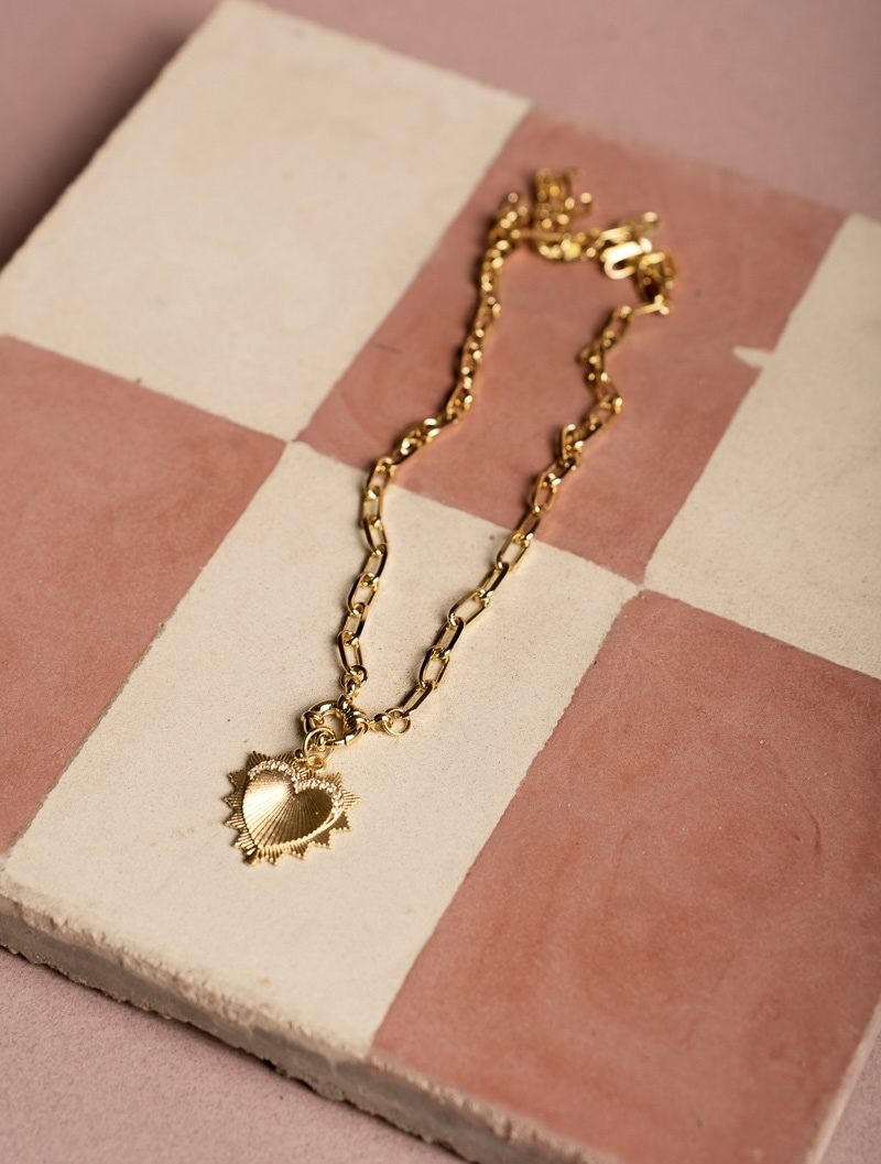 Cadena Corazon Shine