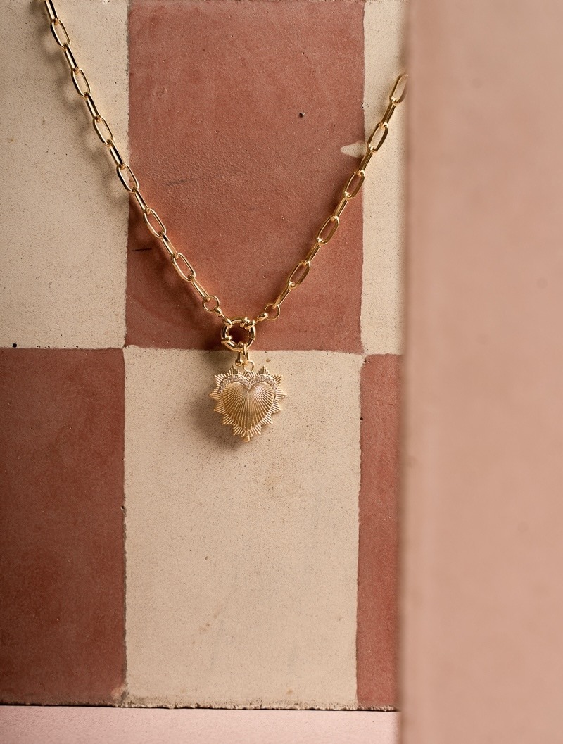 Cadena Corazon Shine