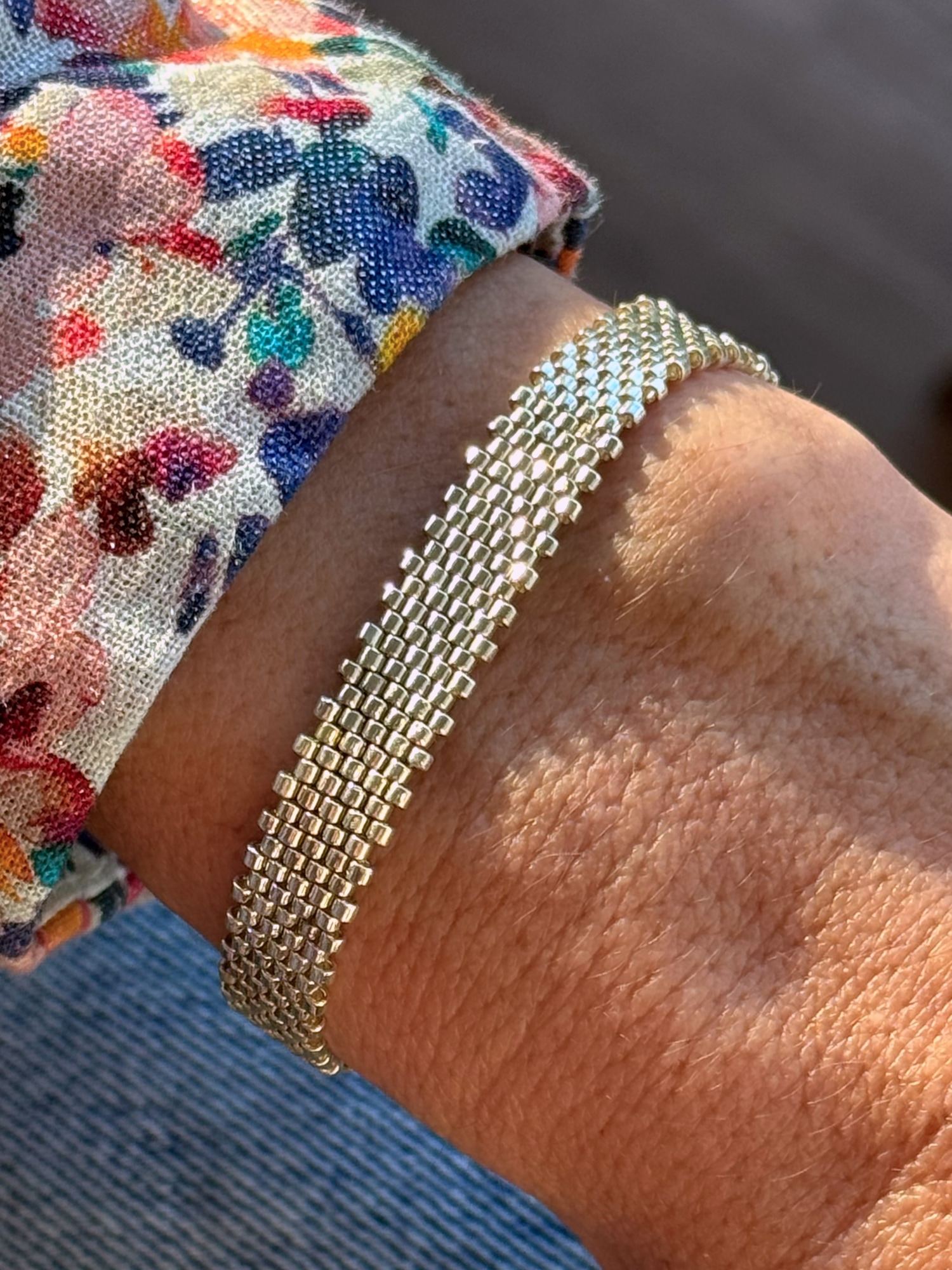 Pulsera Tejida Lisa