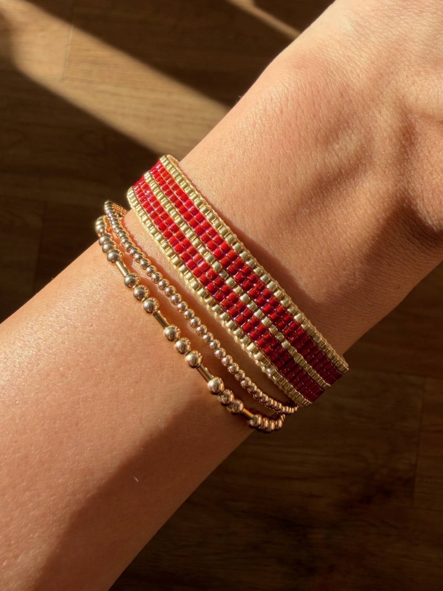Pulsera Tejida Line
