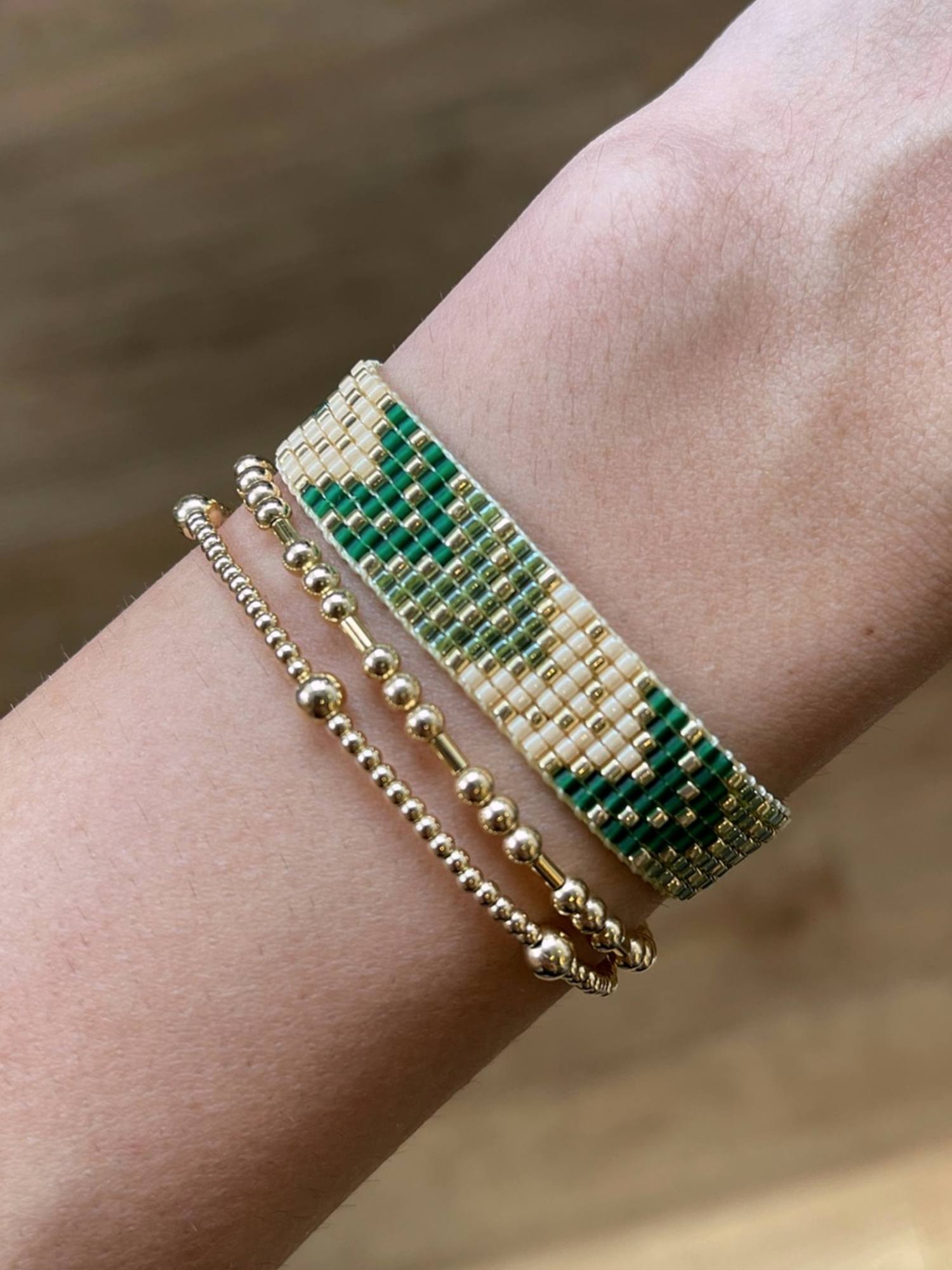 Pulsera Tejida Flecha