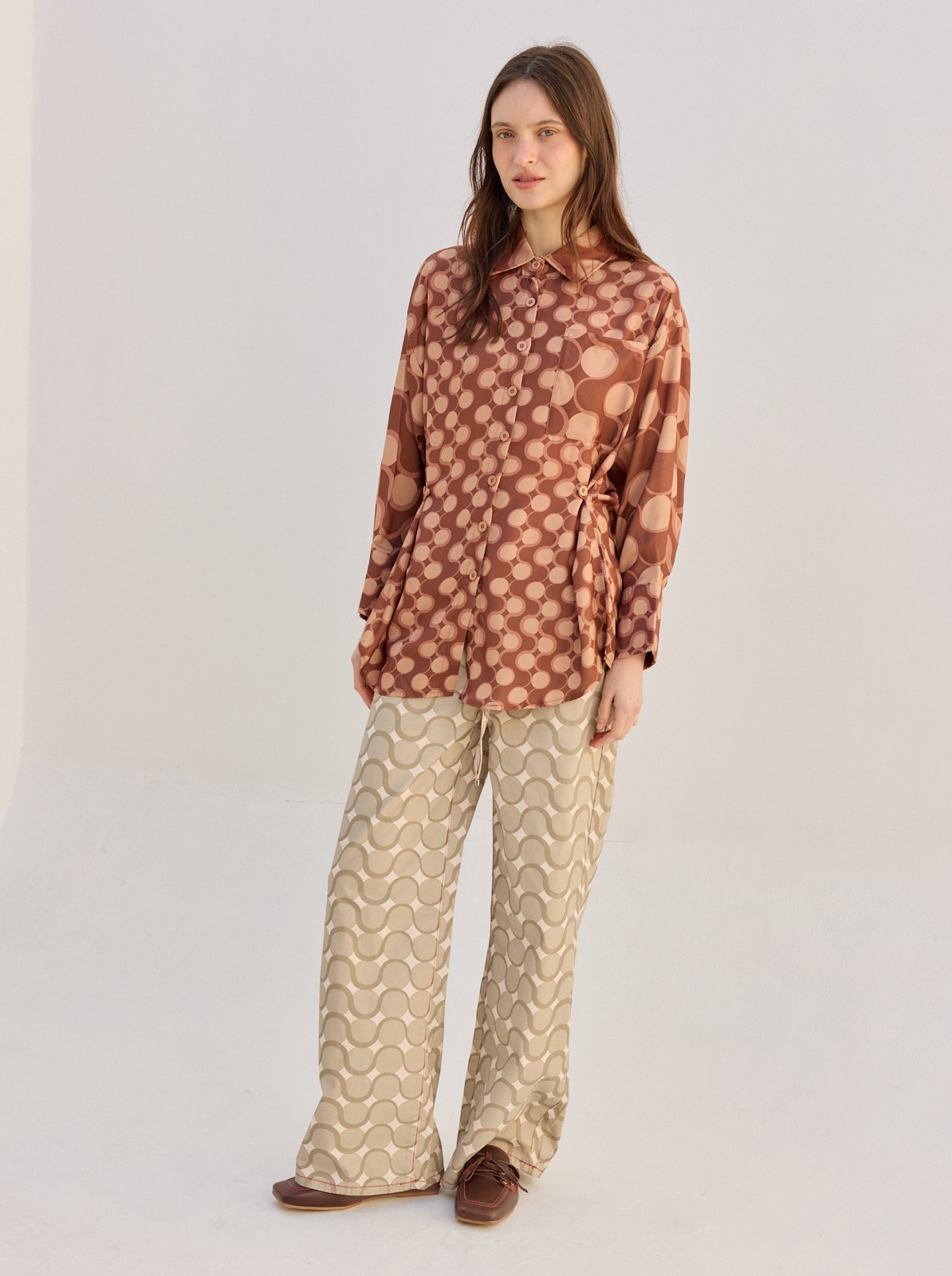 camisa tampada