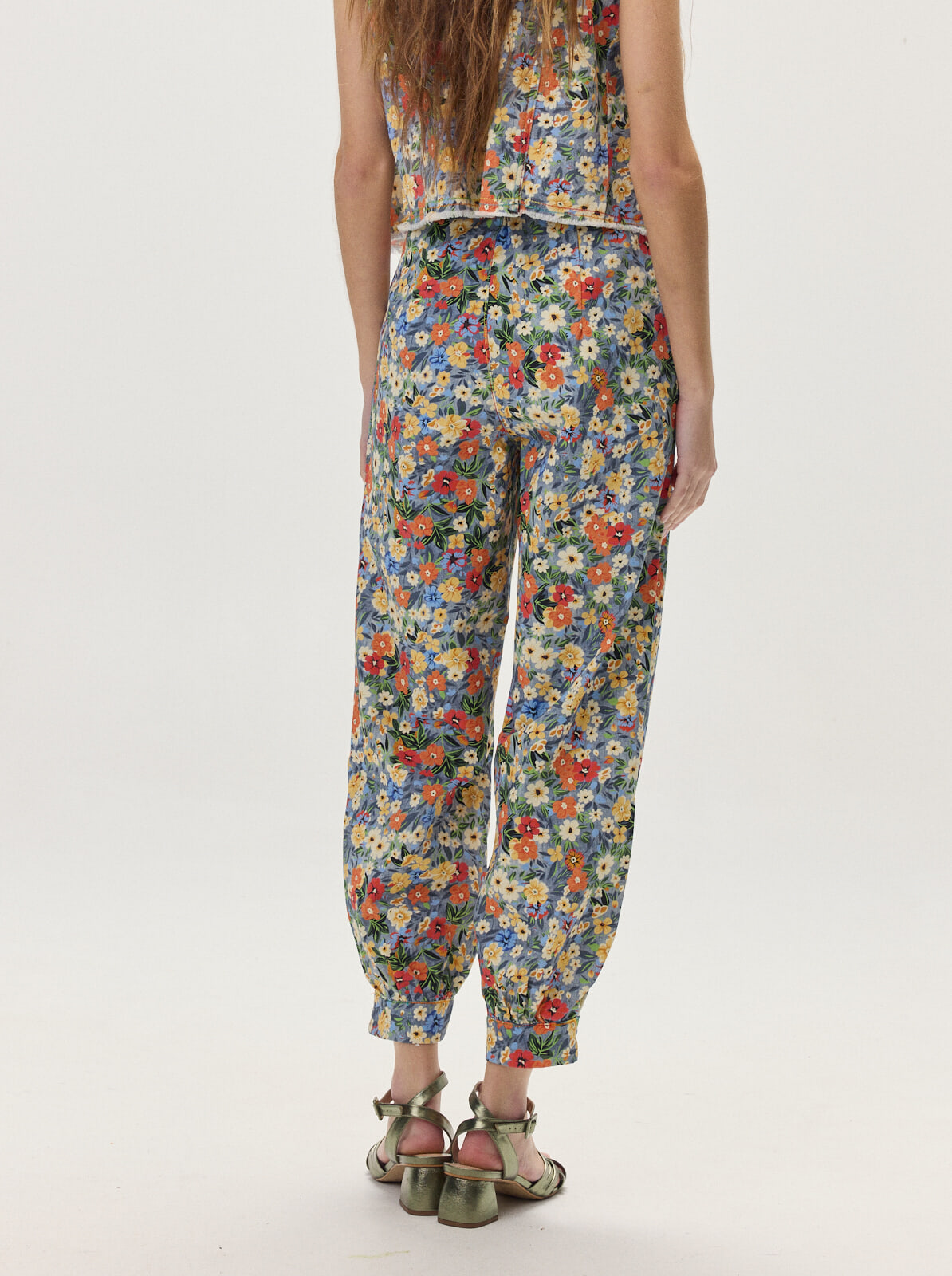 pantalón parudo flowers