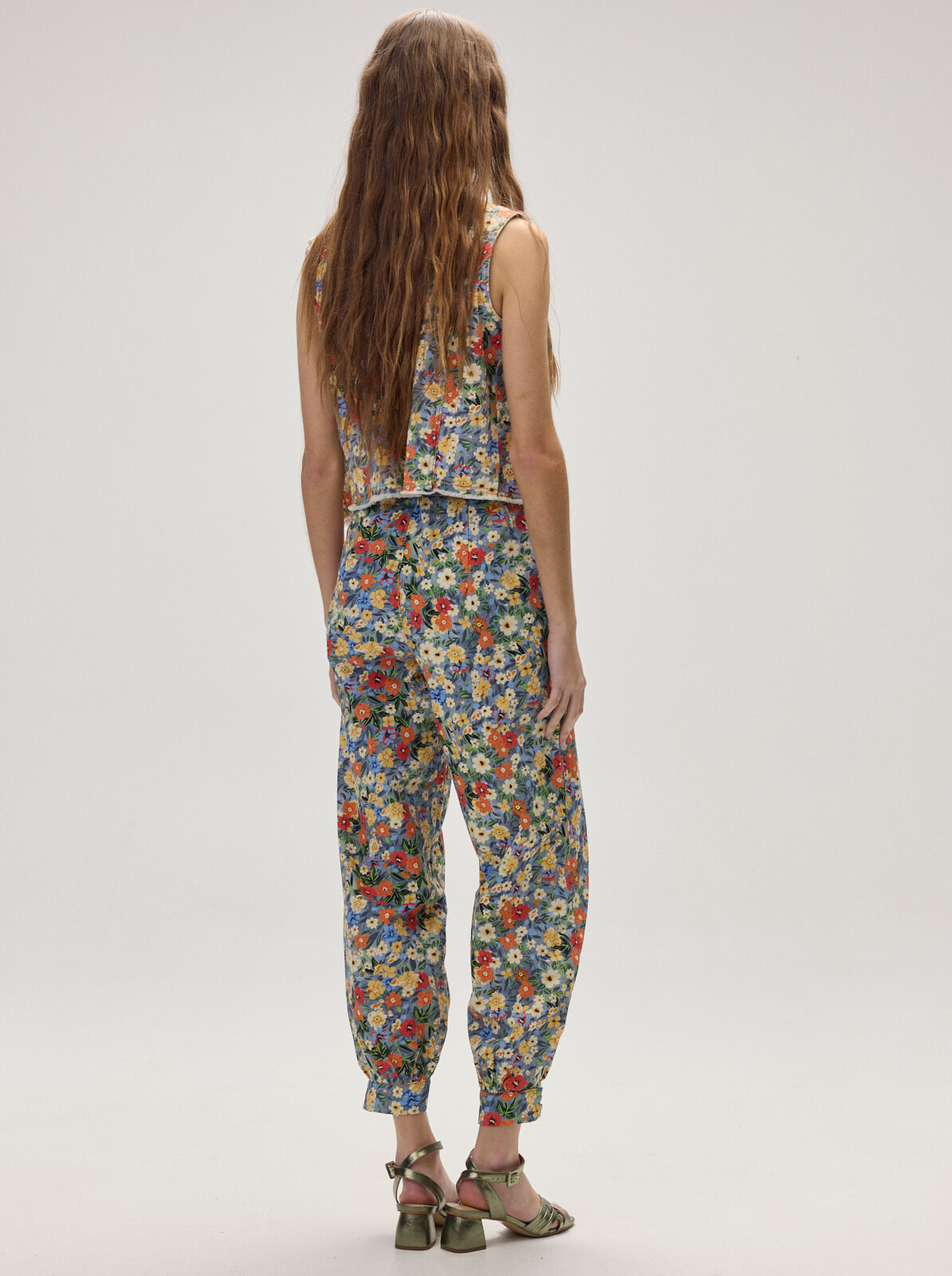 pantalón parudo flowers