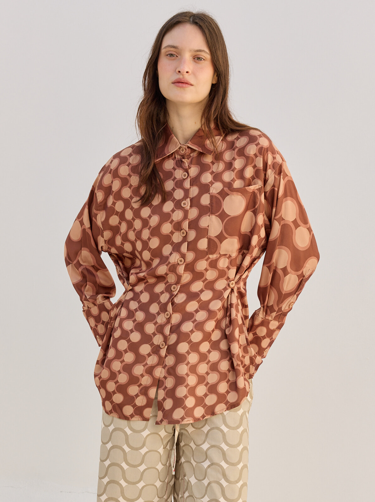 camisa tampada