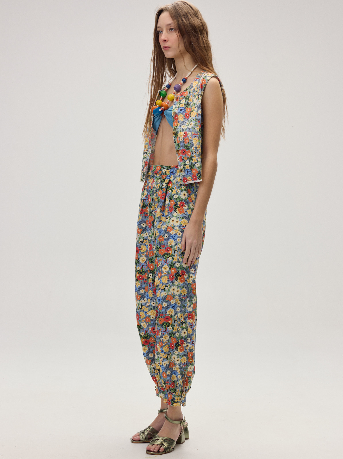 pantalón parudo flowers