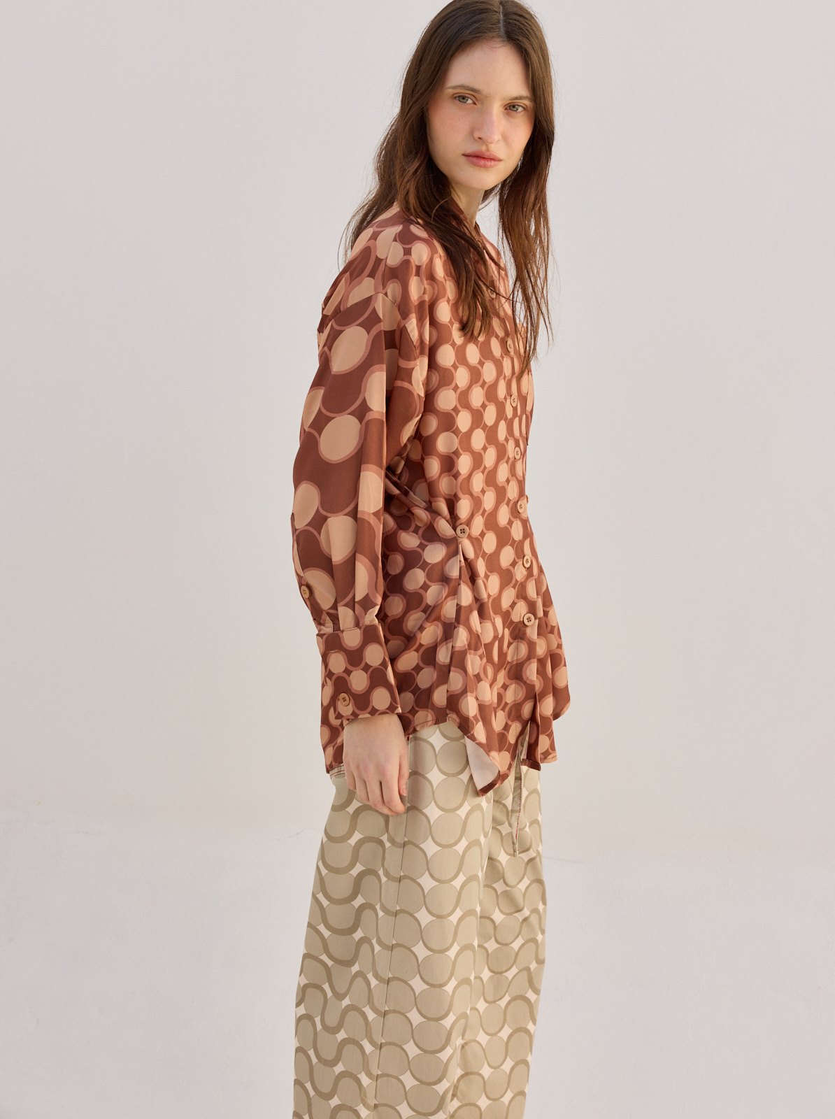 camisa tampada