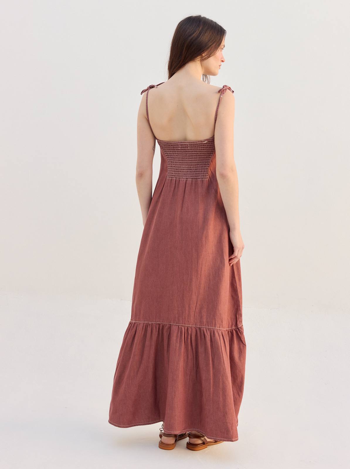 vestido morado