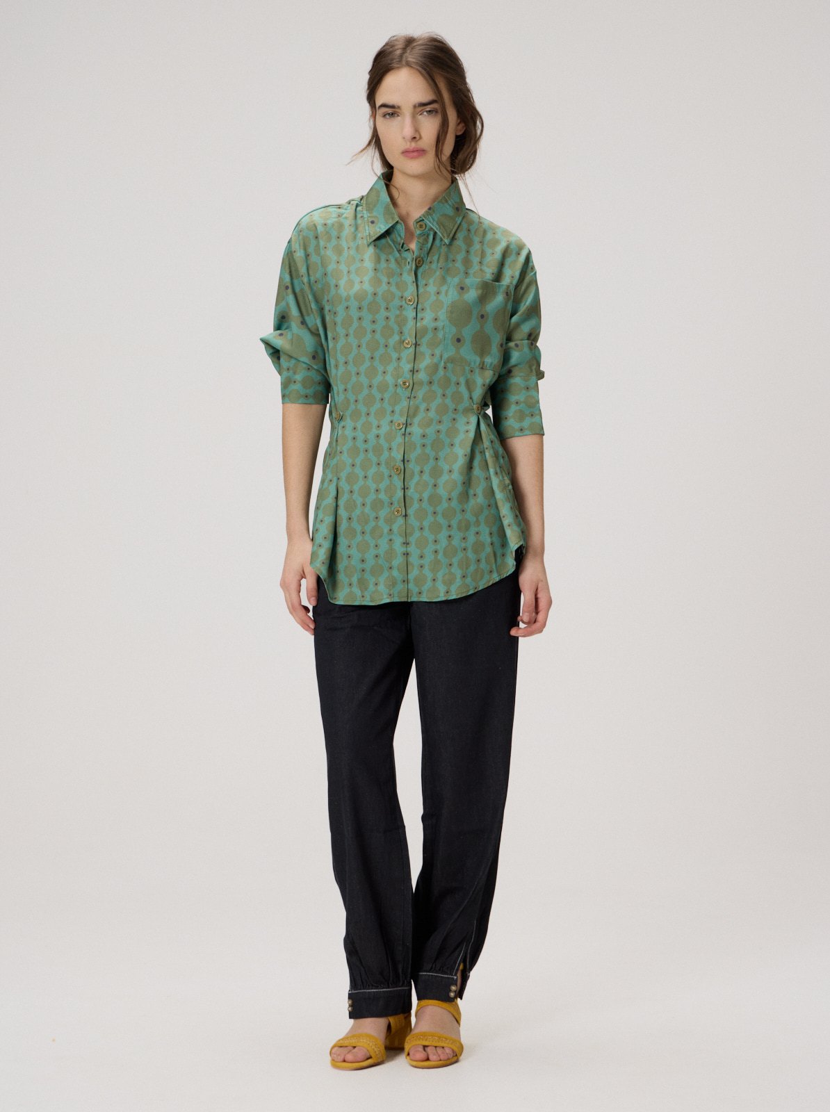 camisa tampada