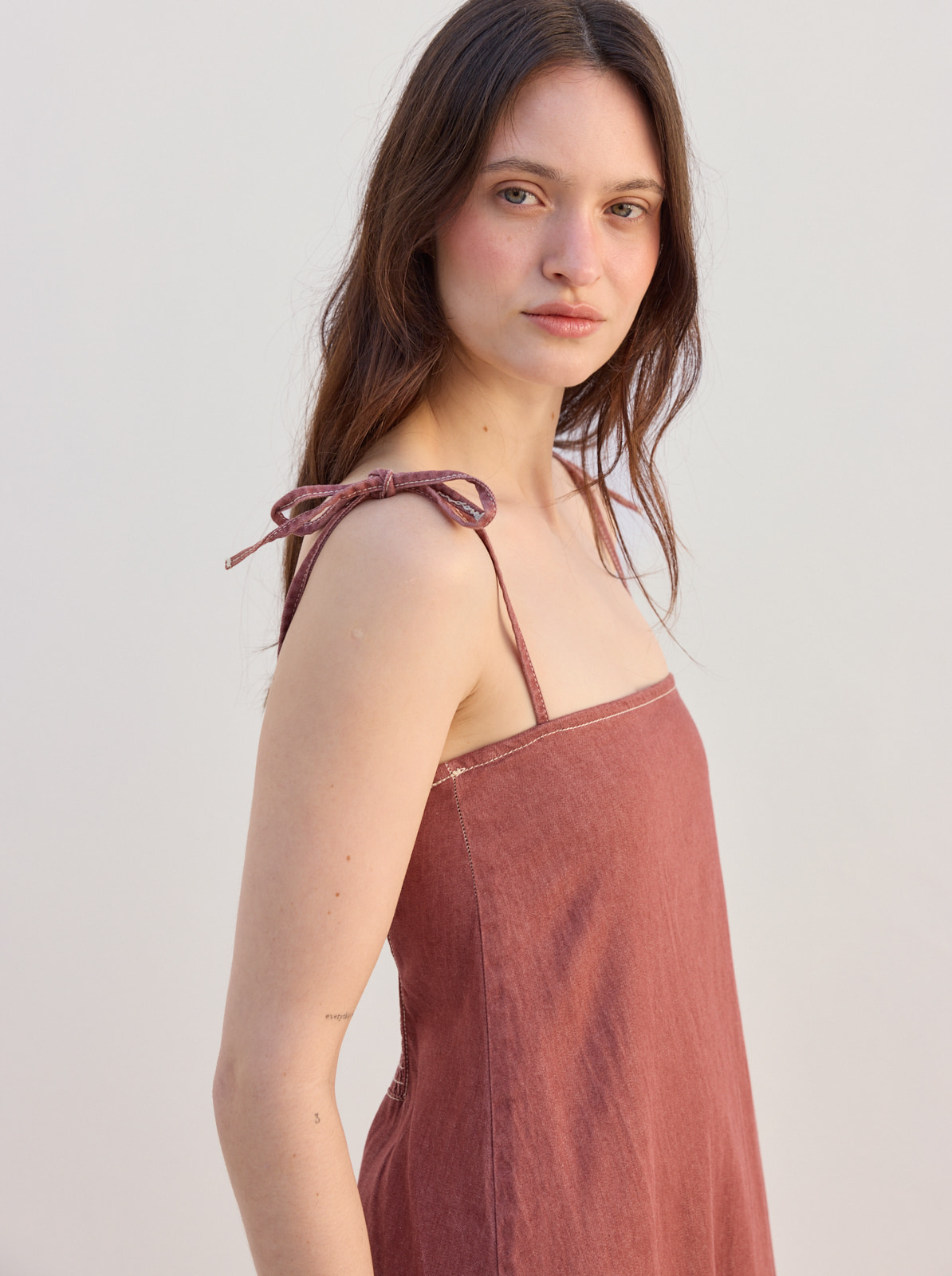 vestido morado