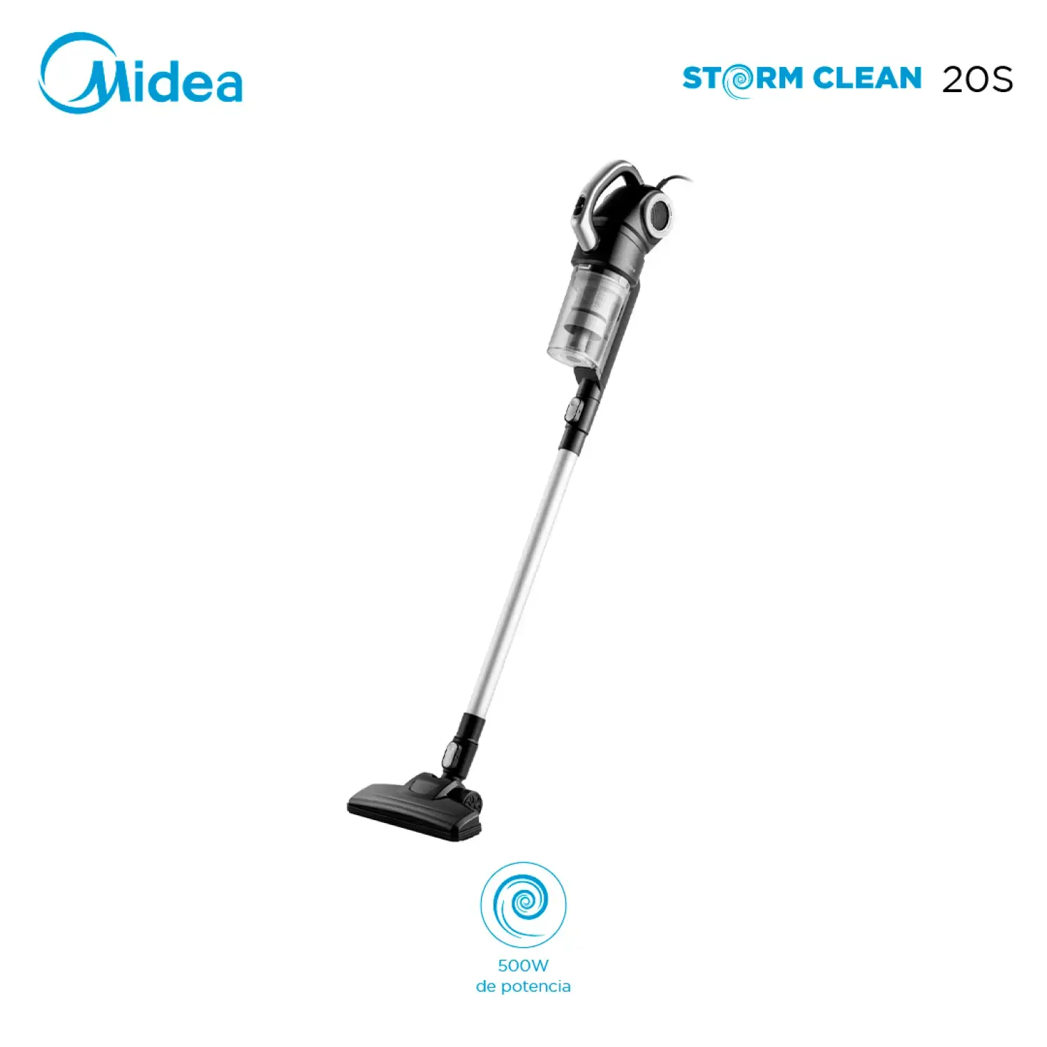 Aspiradora escoba Midea 2 en 1 ciclónica con cable