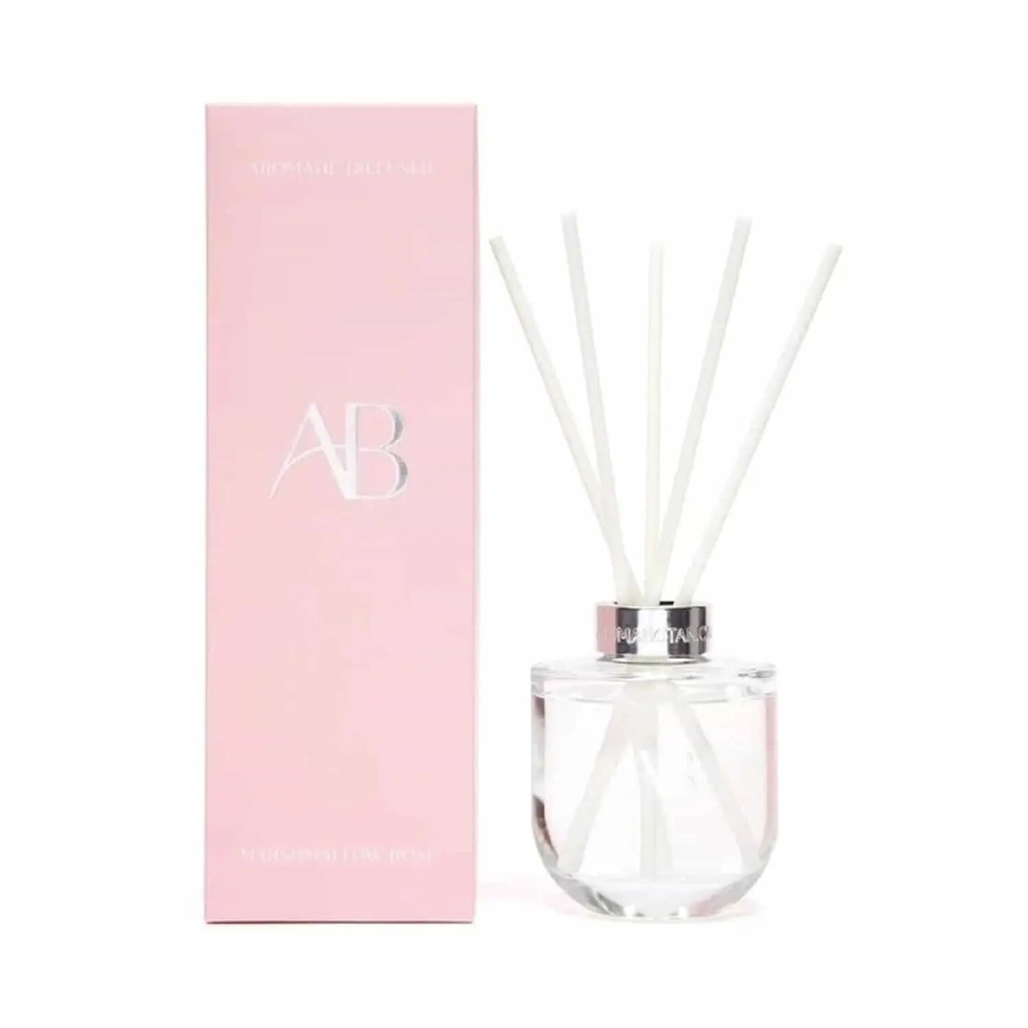 DIFUSOR DE AROMA 200ML MARSHMALLOW ROSA