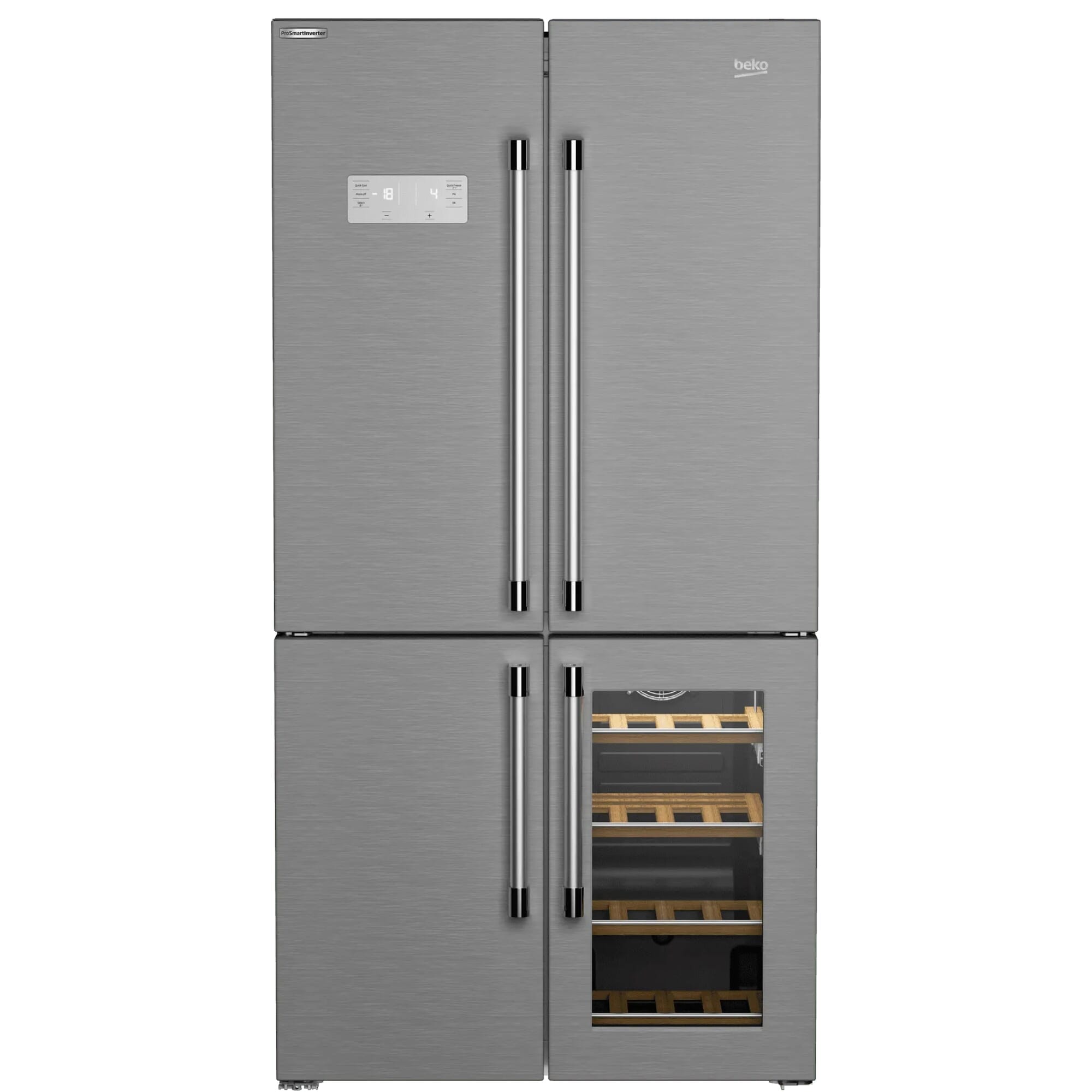 Heladera Side by Side Beko 610 Litros con cava de vino