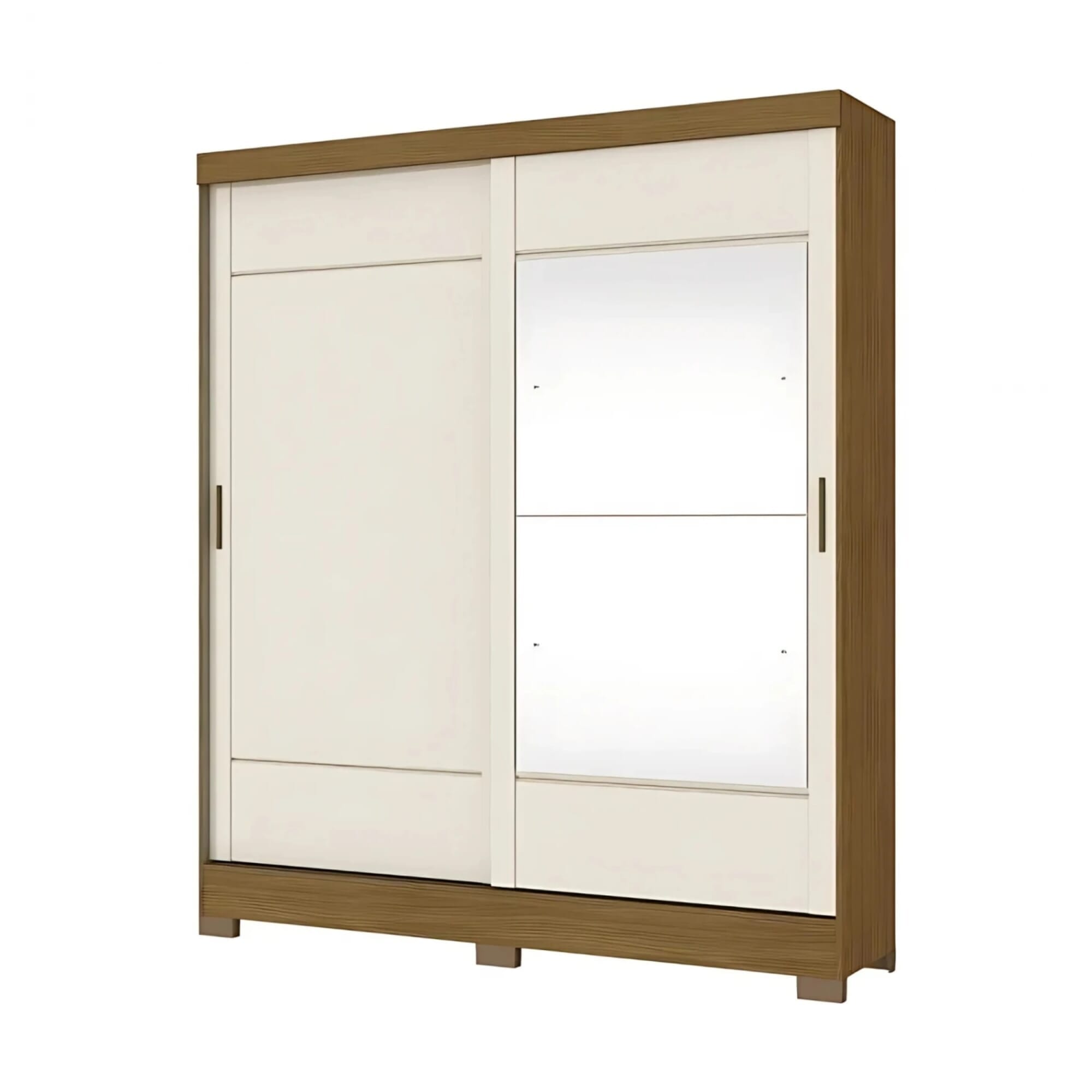 Ropero 2 Puertas B74 - Natural y beige
