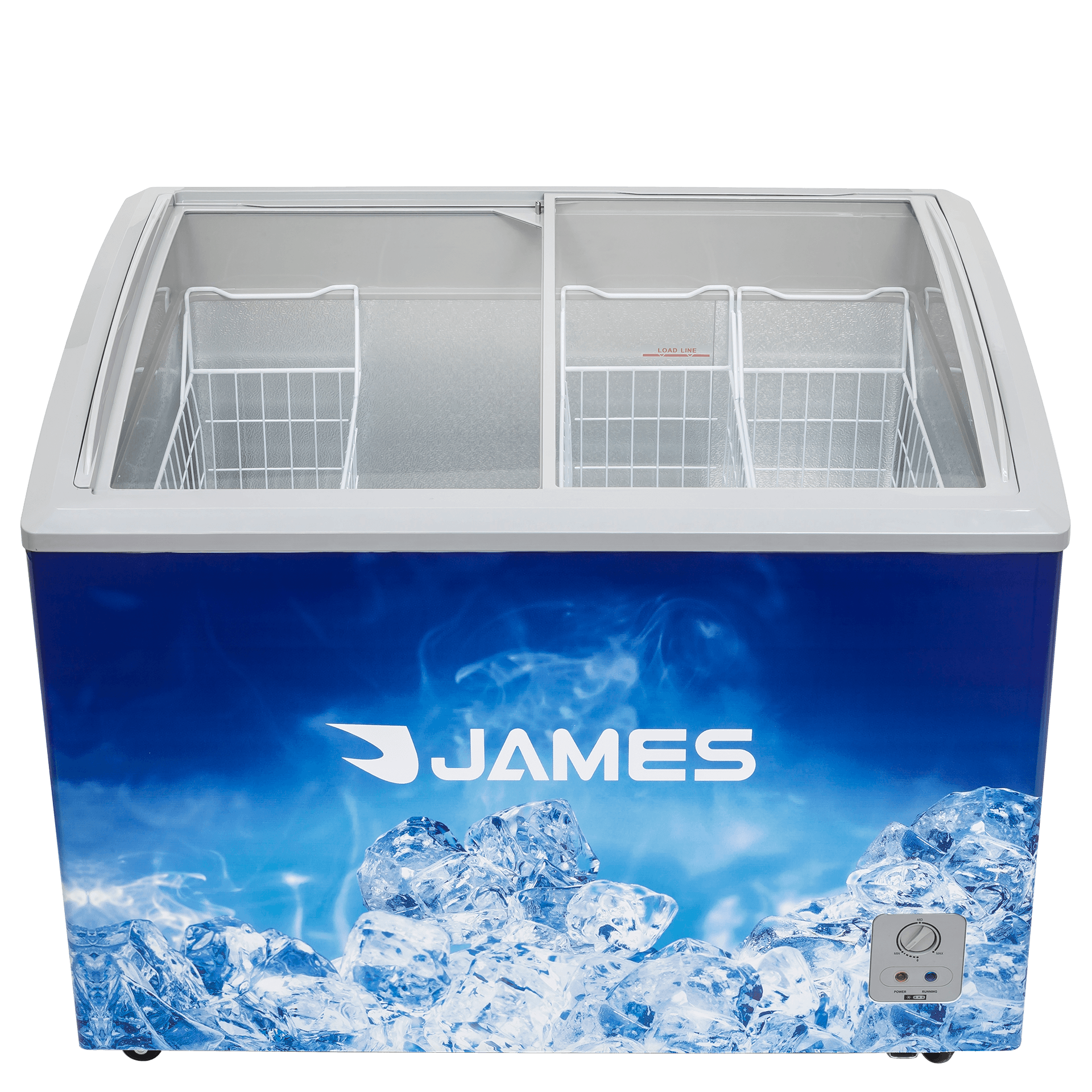Freezer horizontal James 303 litros comercial