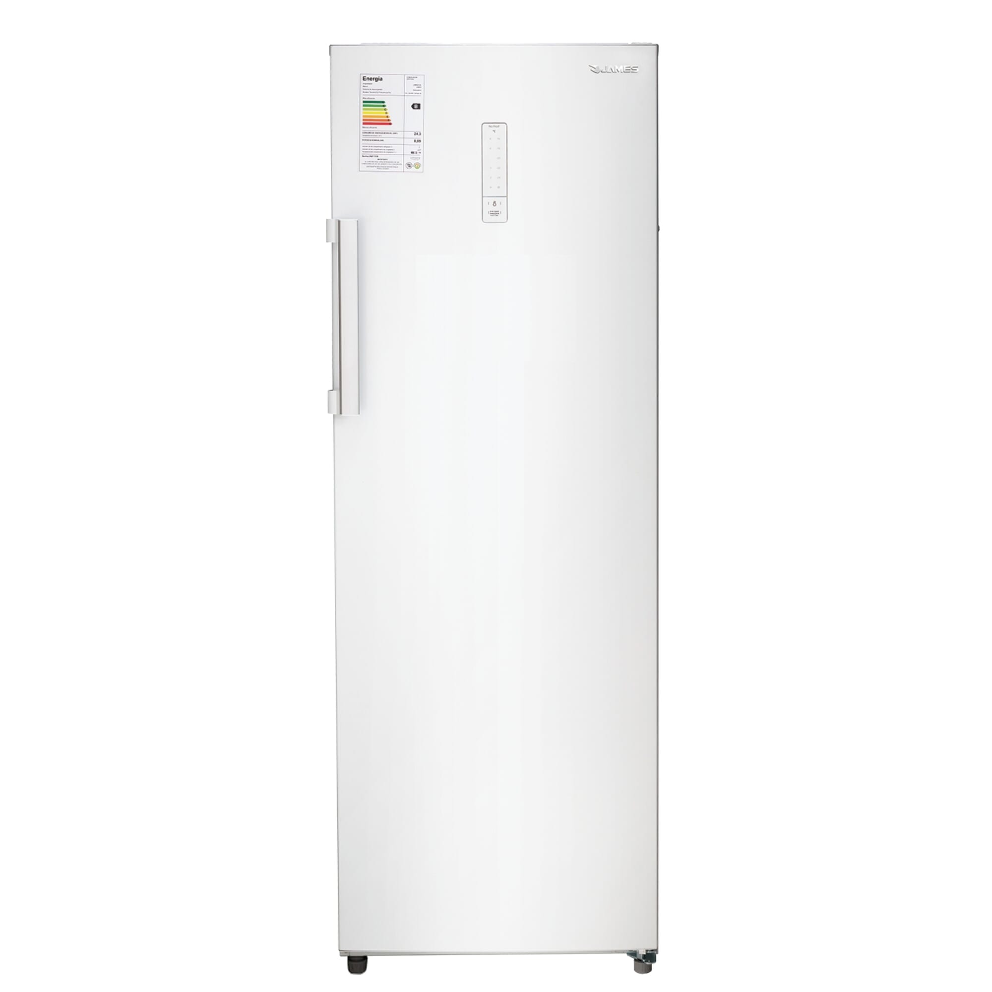 Freezer vertical James 250 litros frio seco