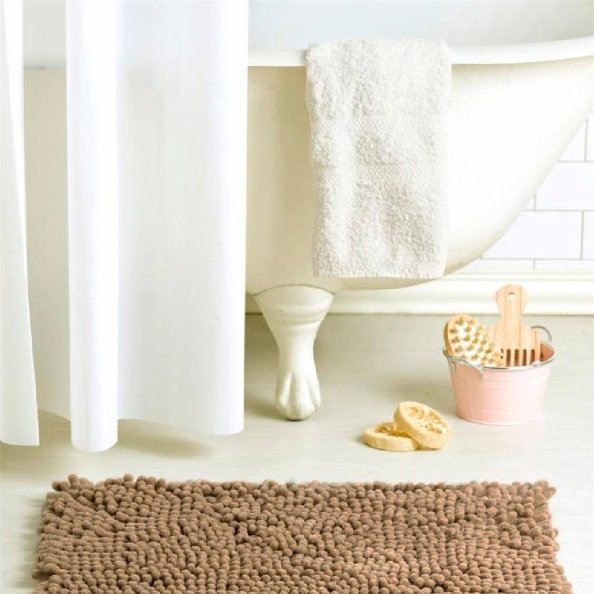 Alfombra para baño 40 x 60 cm bucle