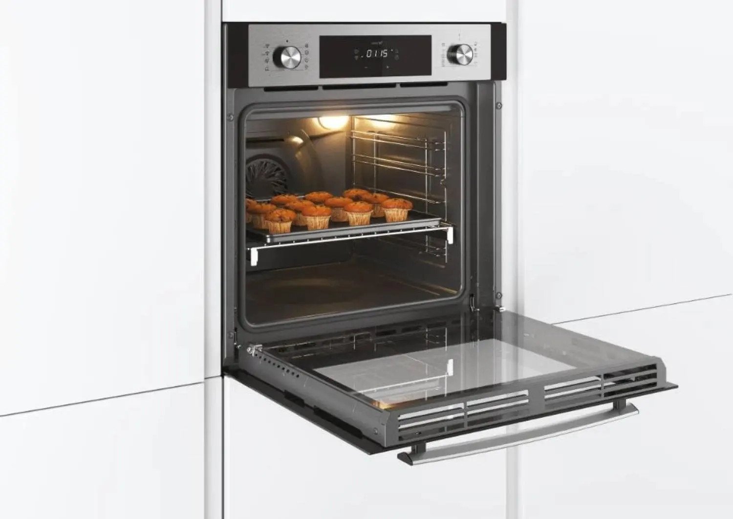 Horno de empotrar 75 lts Pirolítico Candy FCXNE888/X WIFI
