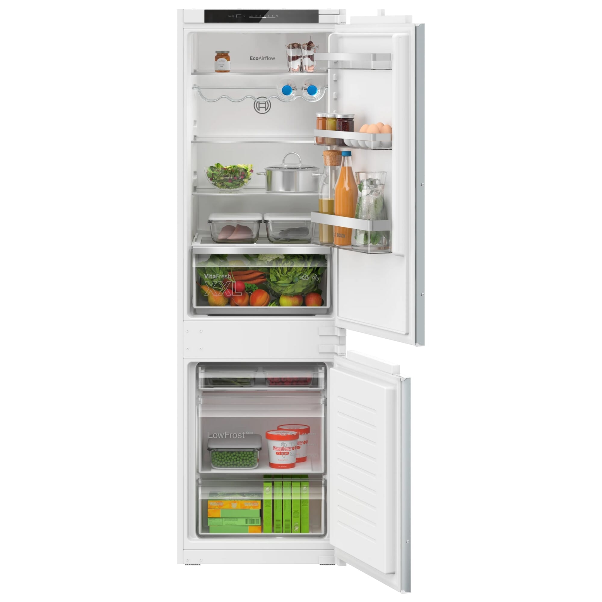Heladera panelable Bosch 267 Litros con freezer