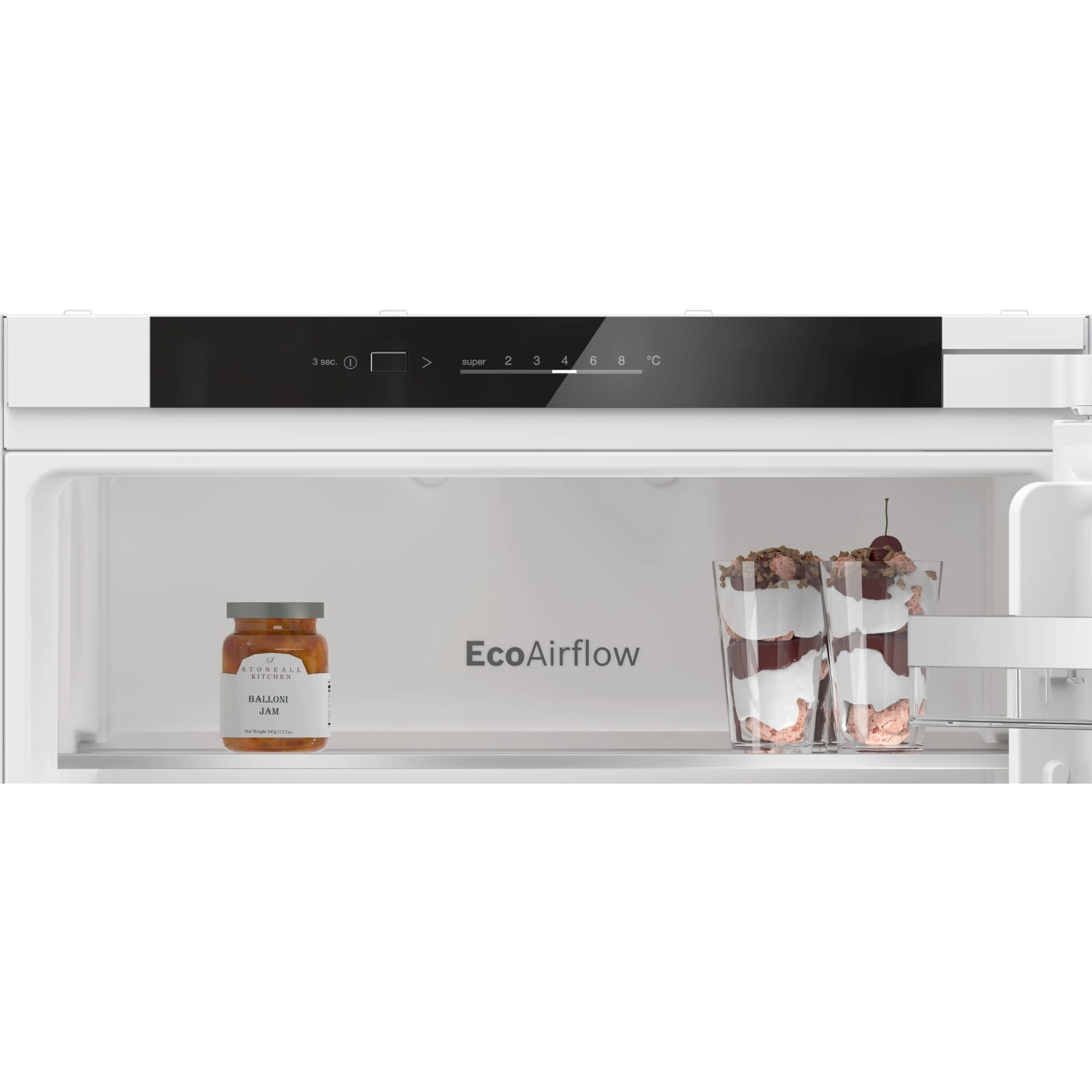 Heladera panelable Bosch 267 Litros con freezer