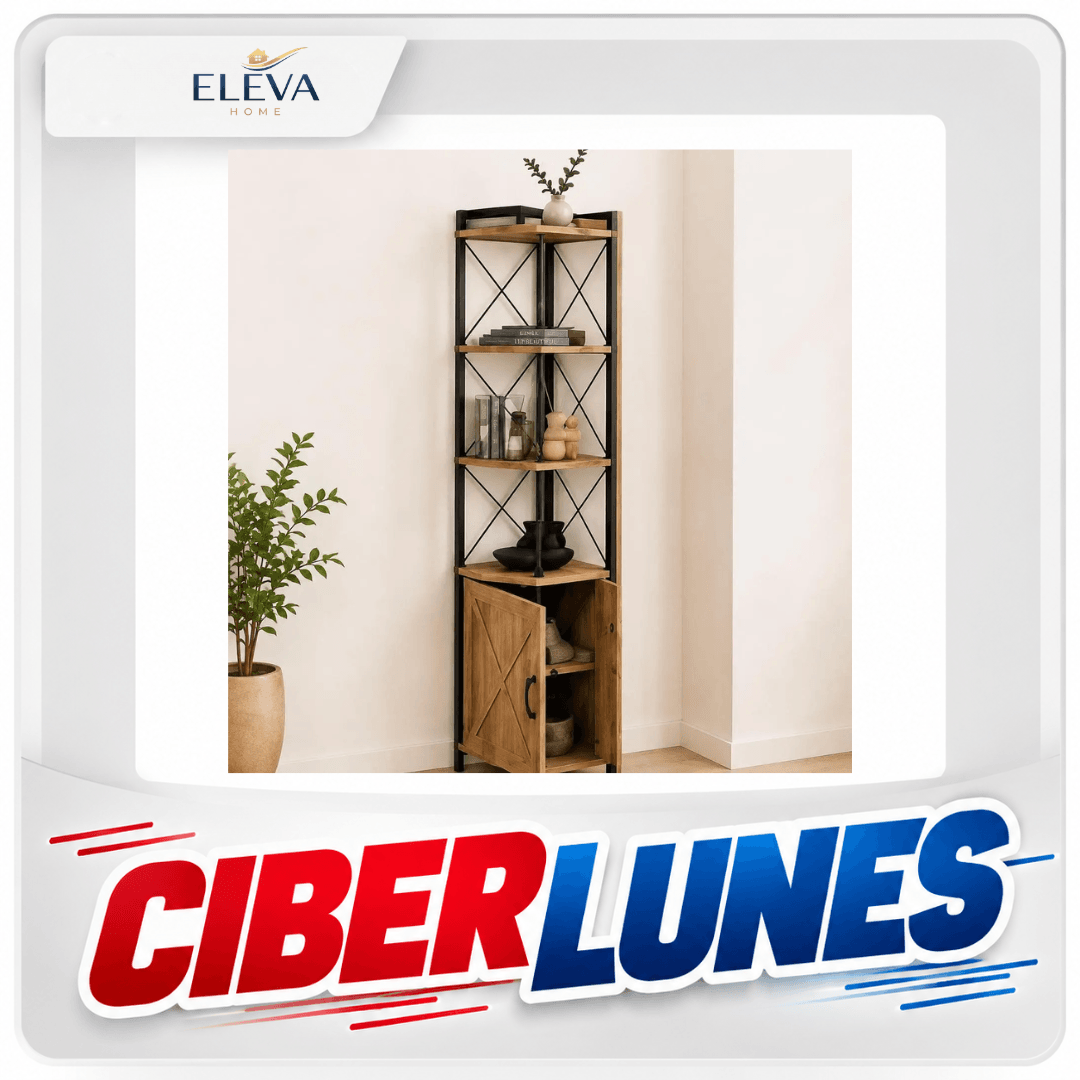 Estantería esquinera linea Luna