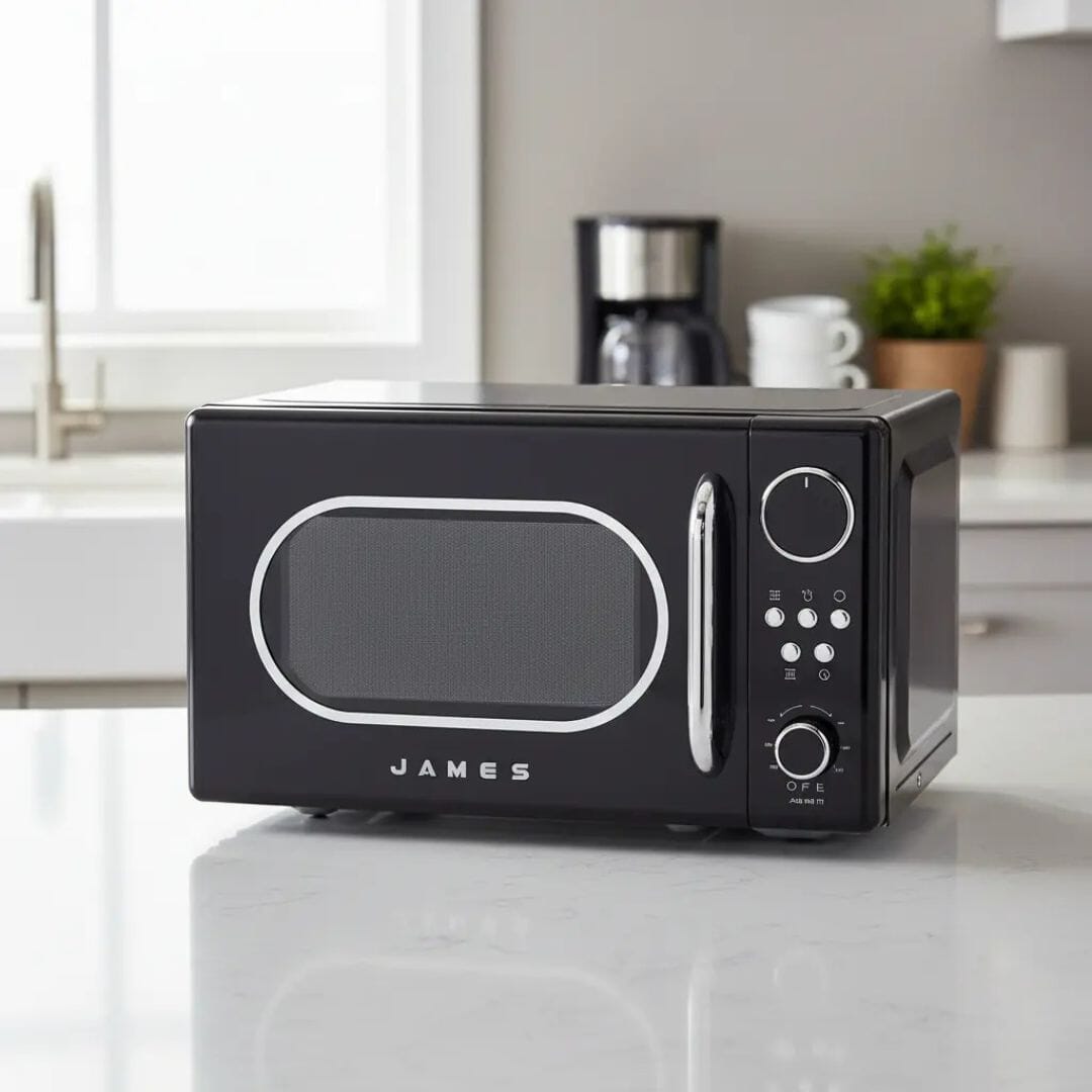 Microondas James Retro J 20 Rn Negro 20l