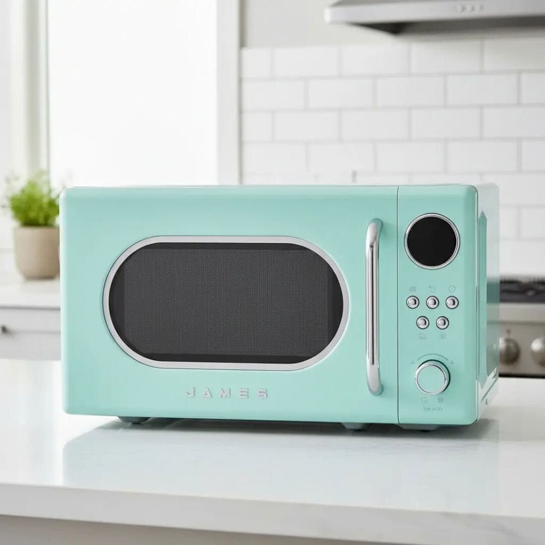Microondas James J 20 Retro Rv Verde 20l